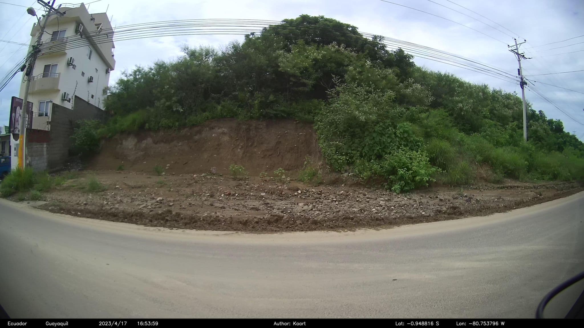 Street view near Nazo Hotel Boutique, Manta — © kaart_2 (CC BY-SA · Mapillary)