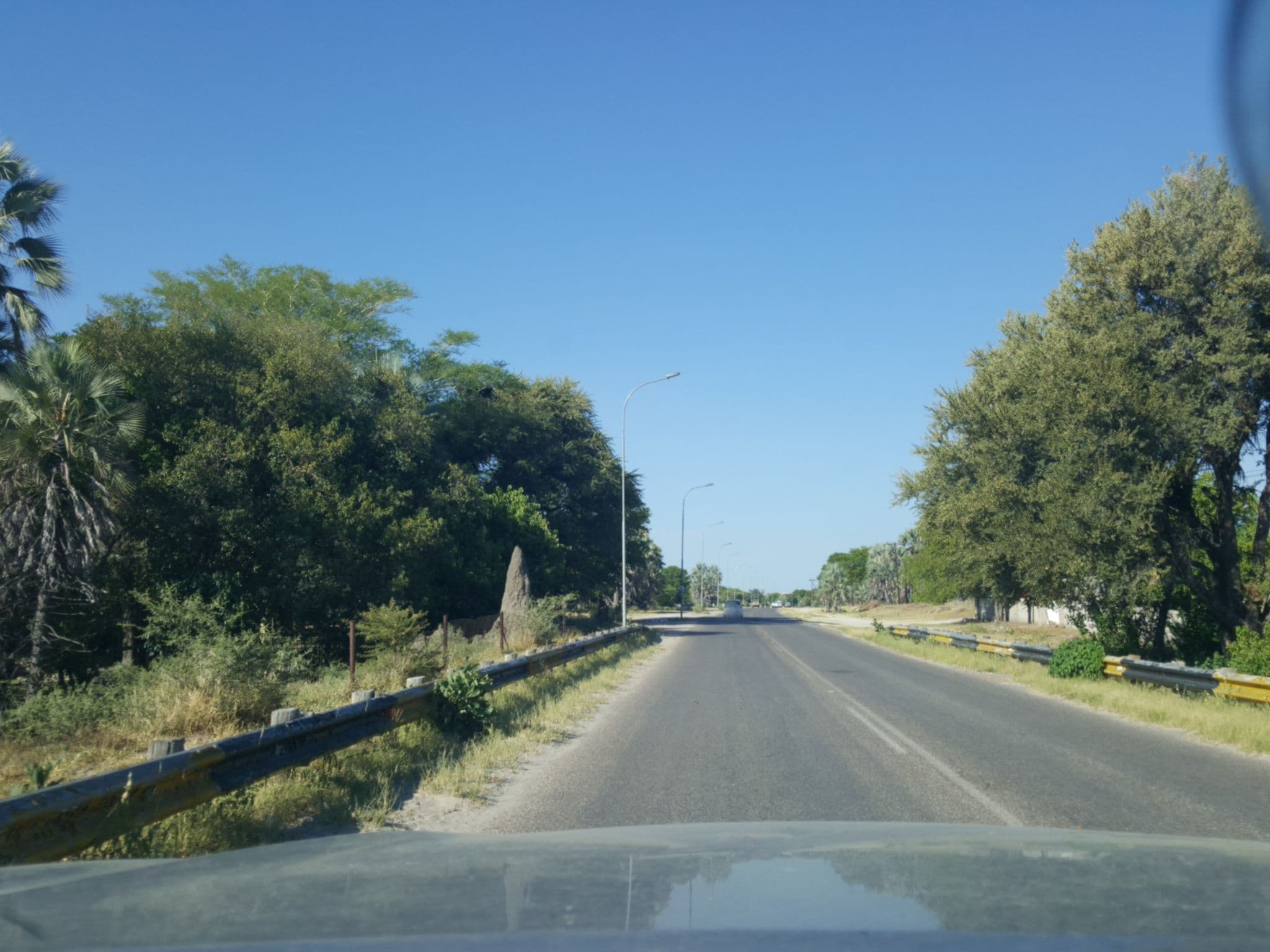 Street view near Rivernest Boutique Cottages, Maun — © elphix (CC BY-SA · Mapillary)