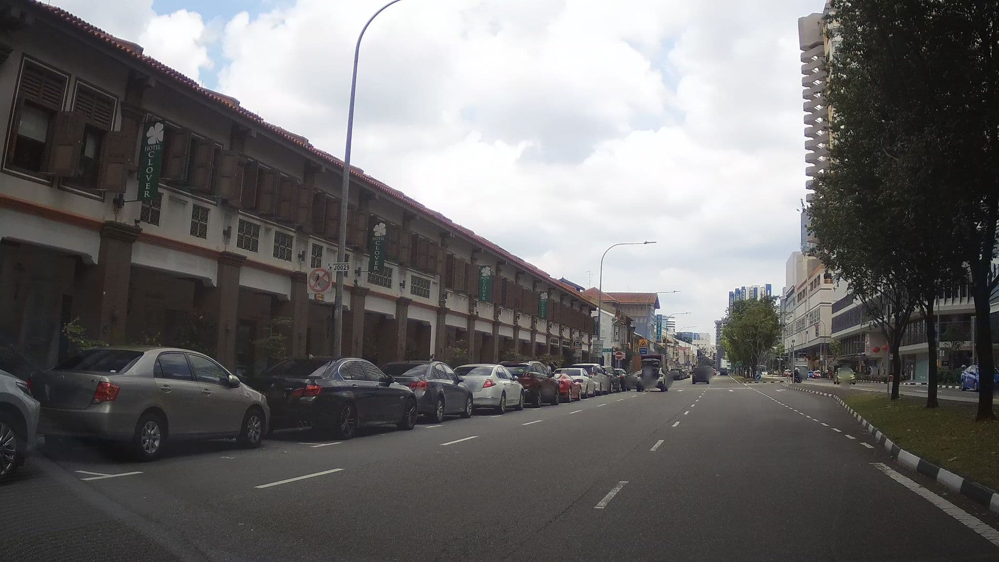 Street view near Hotel Clover | 33 Jalan Sultan, Lavender — © ashishgrab (CC BY-SA · Mapillary)
