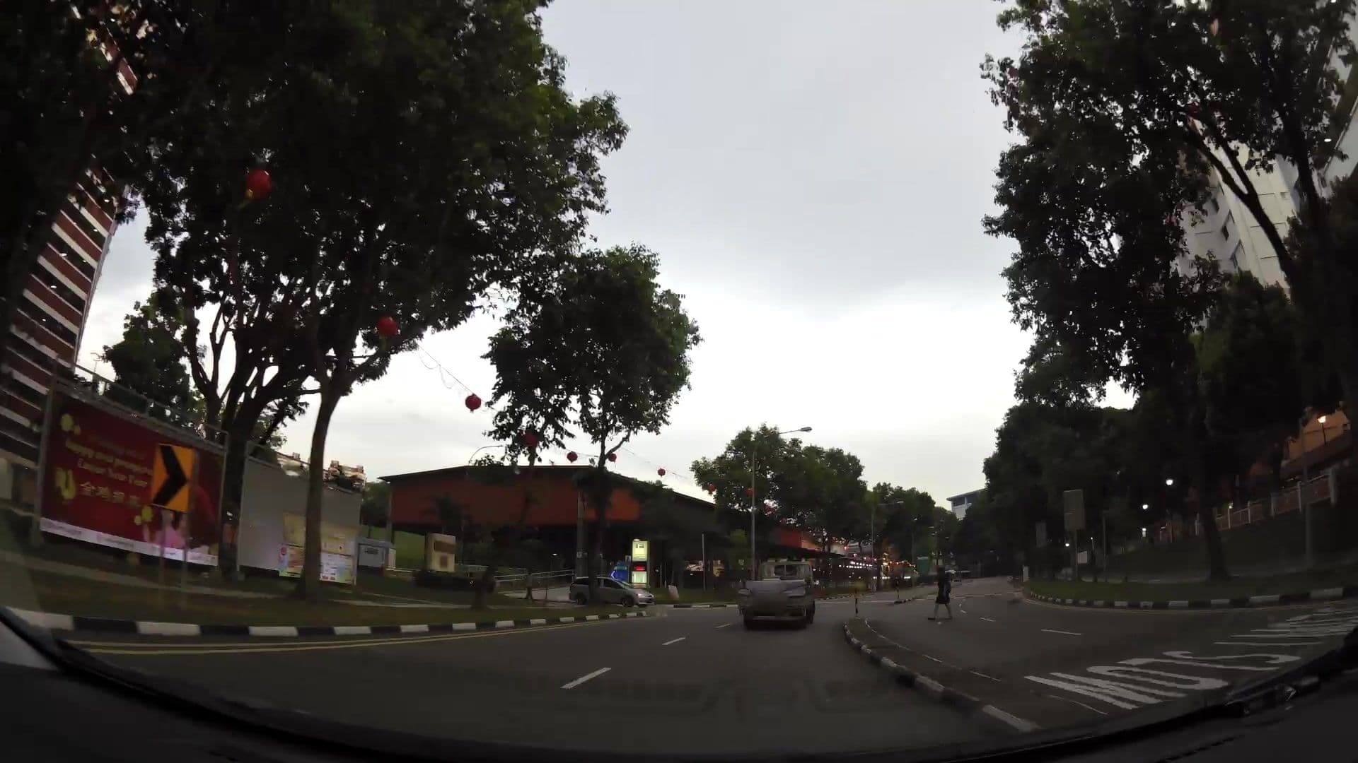 Street view near 老佛爷家 (Grandmother house), Yishun New Town — © kaartcam (CC BY-SA · Mapillary)