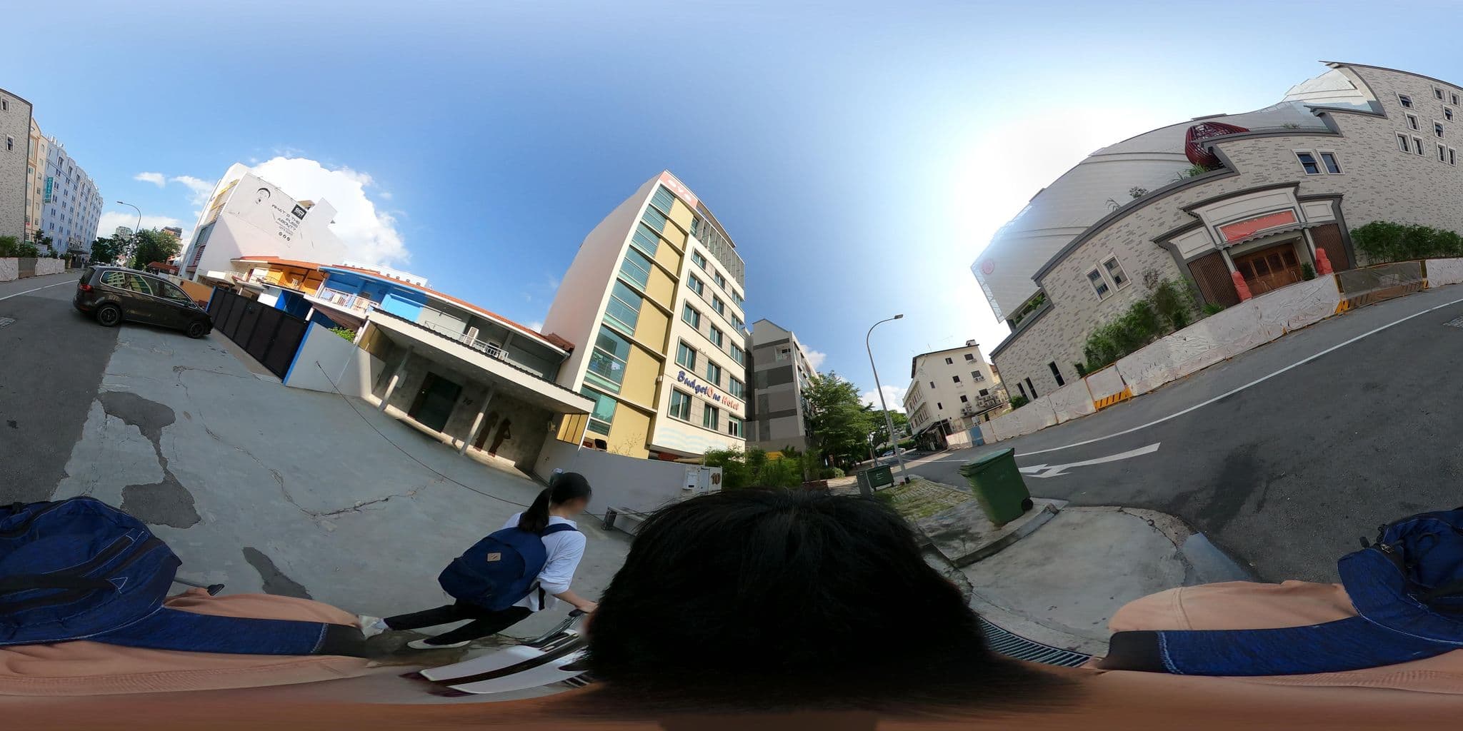 Street view near Budget One Hotel, Geylang — © yuki_charo (CC BY-SA · Mapillary)