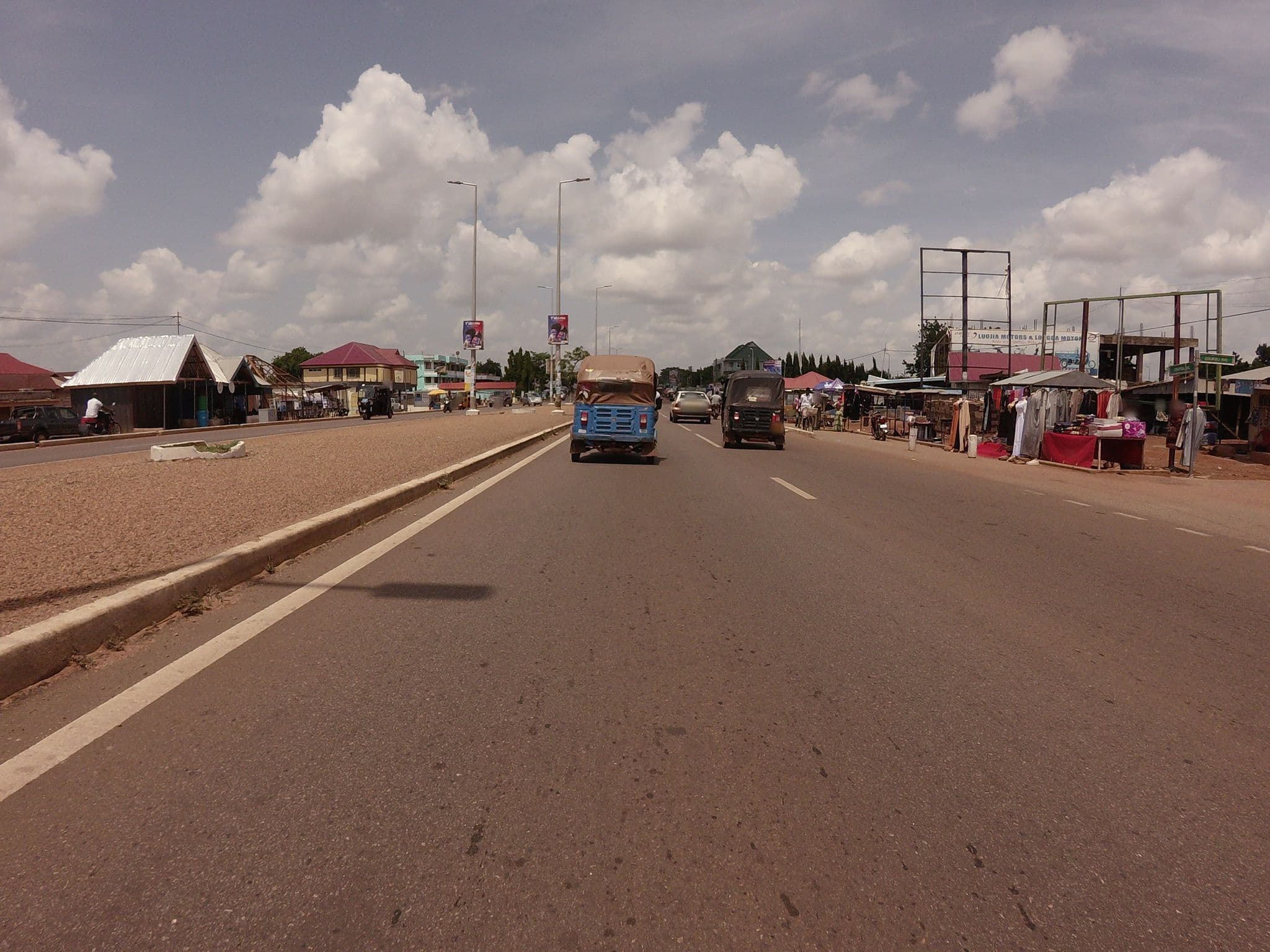 Street view near Walji Lodge, Tamale — © mawutor (CC BY-SA · Mapillary)