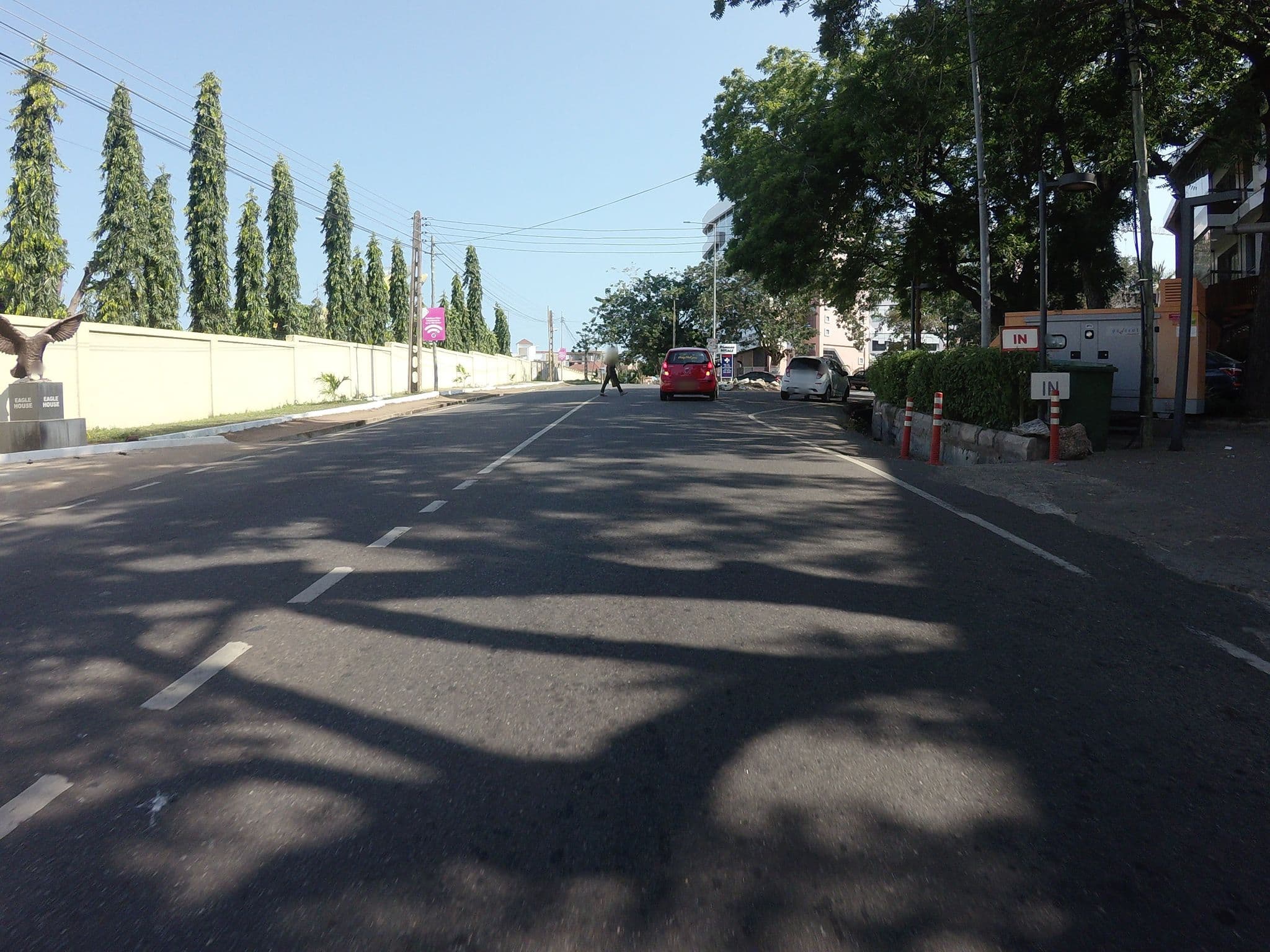 Street view near Accra Fine Suites, Osu — © mawutor (CC BY-SA · Mapillary)
