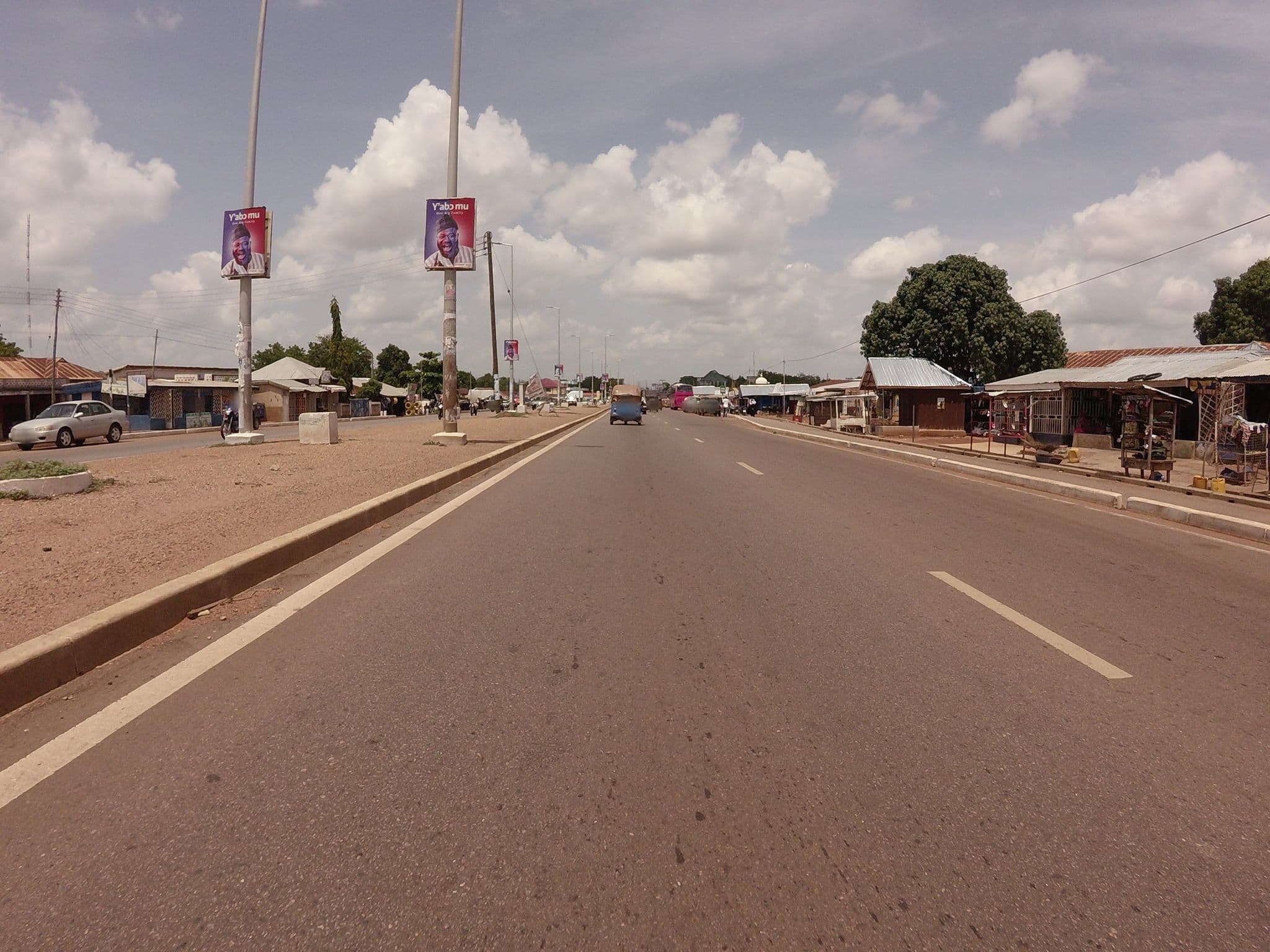 Street view near Hamdallah Hotel, Tamale — © mawutor (CC BY-SA · Mapillary)