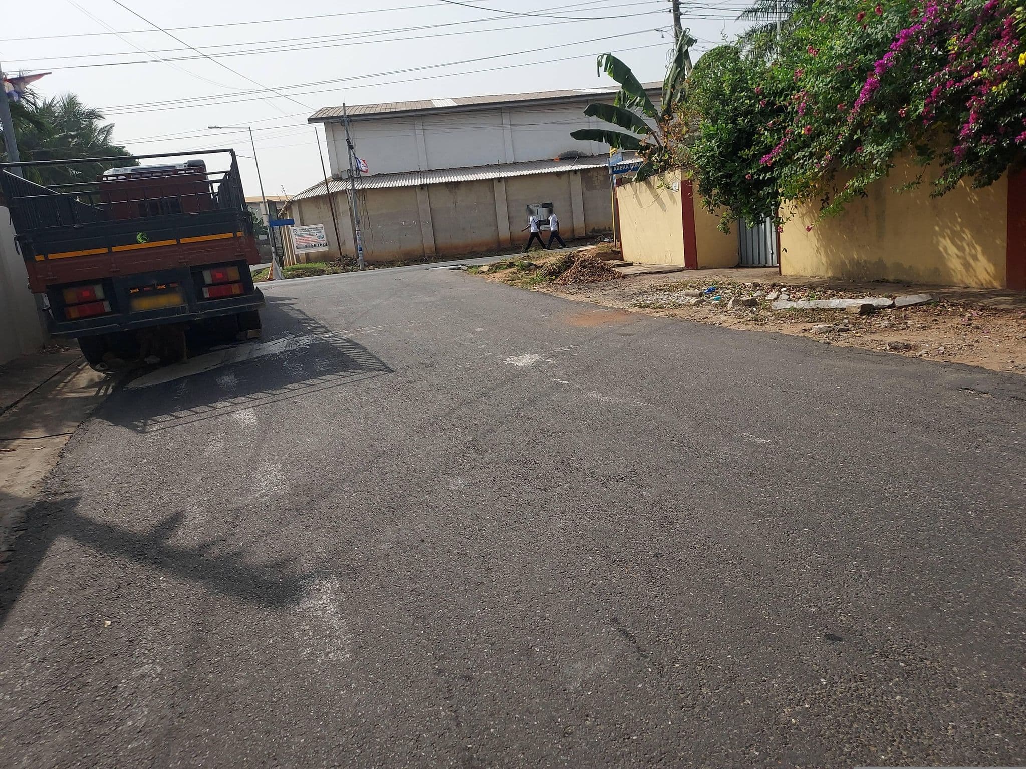 Street view near The Rest Inn, New Achimota — © Berchiepratt03 (CC BY-SA · Mapillary)