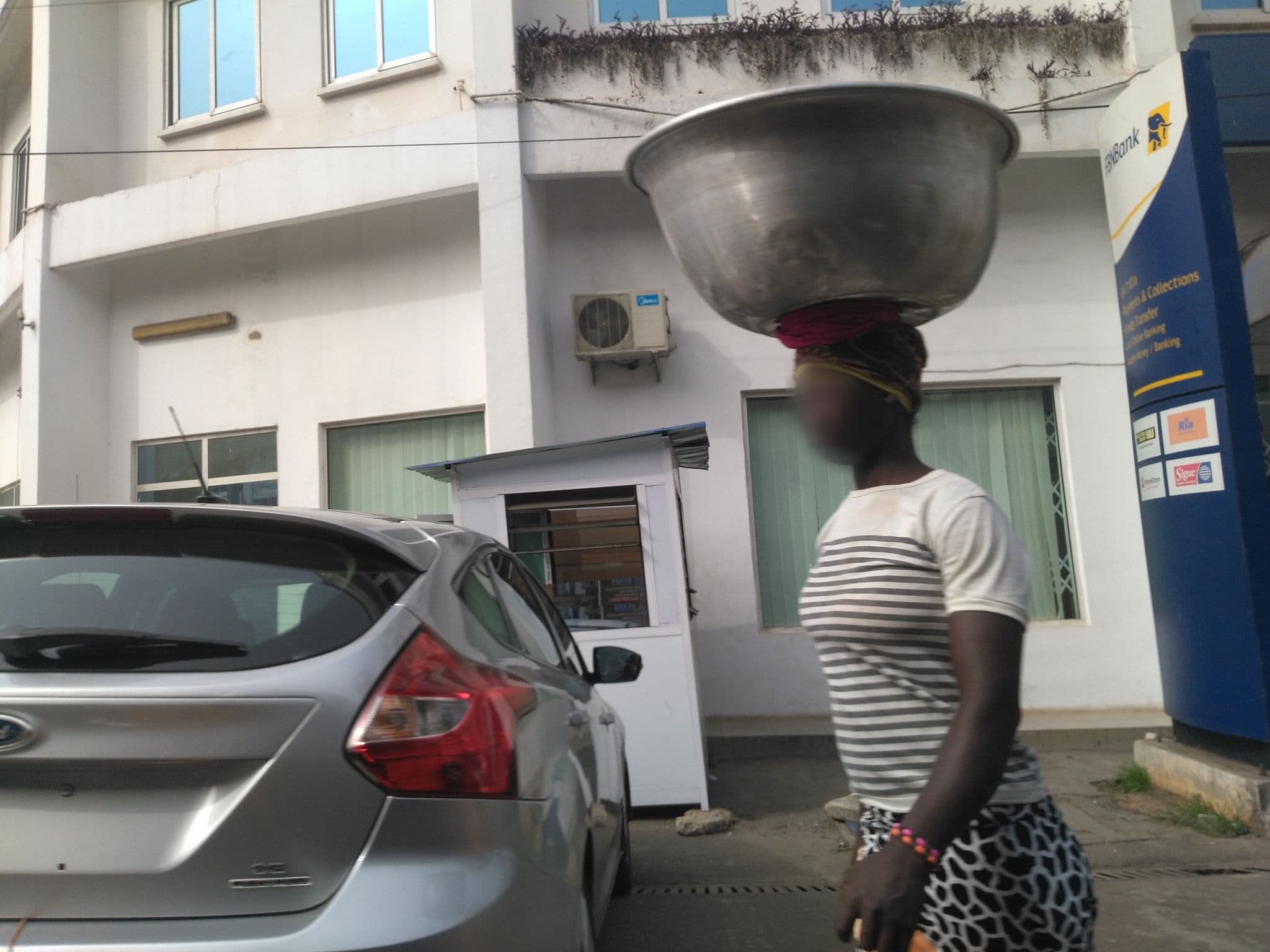 Street view near Acheamfour Hotel and Restaurant, Kumasi — © ralebipim (CC BY-SA · Mapillary)