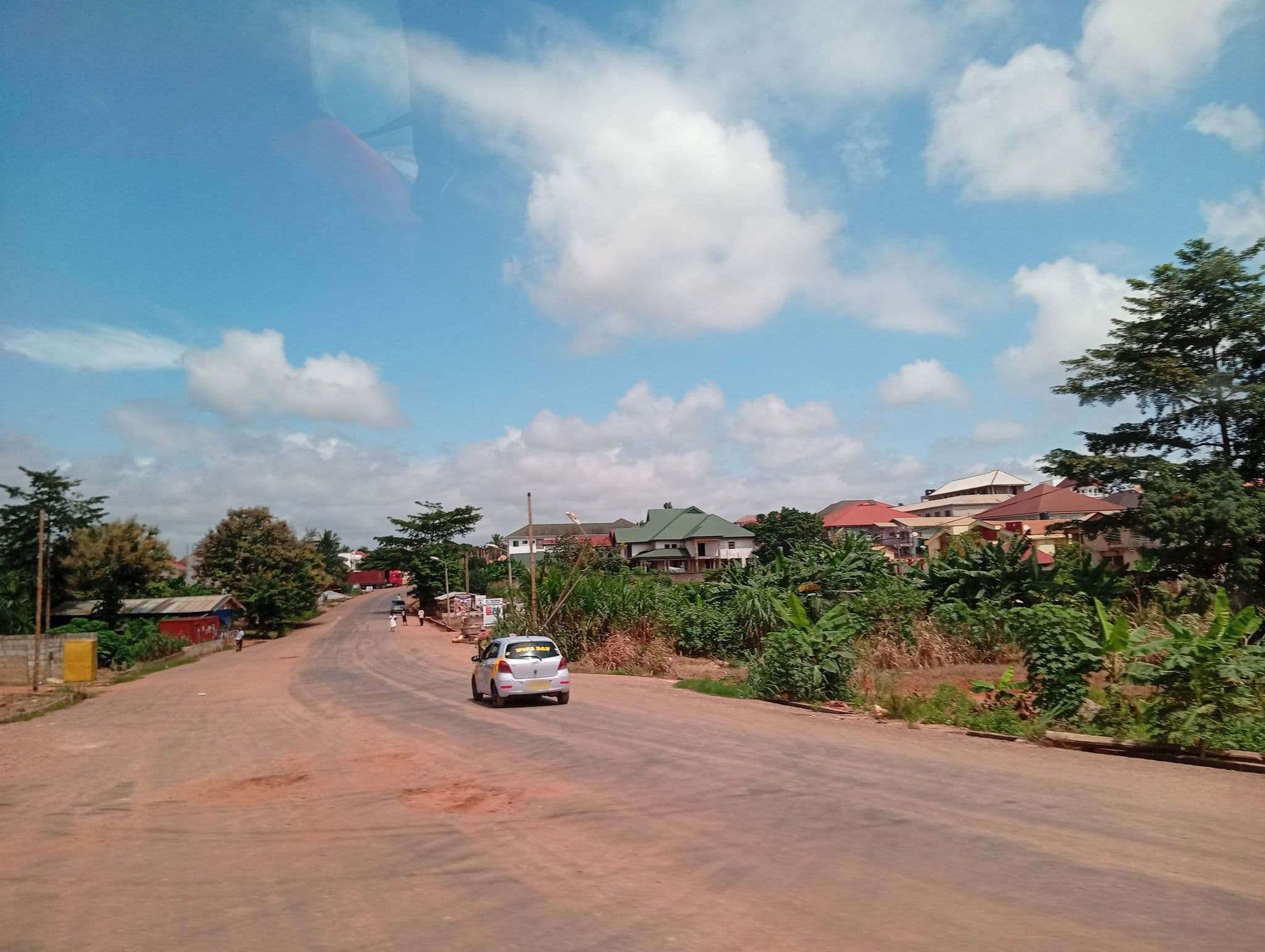Street view near Champion Hotel, Kumasi — © cmenttor (CC BY-SA · Mapillary)