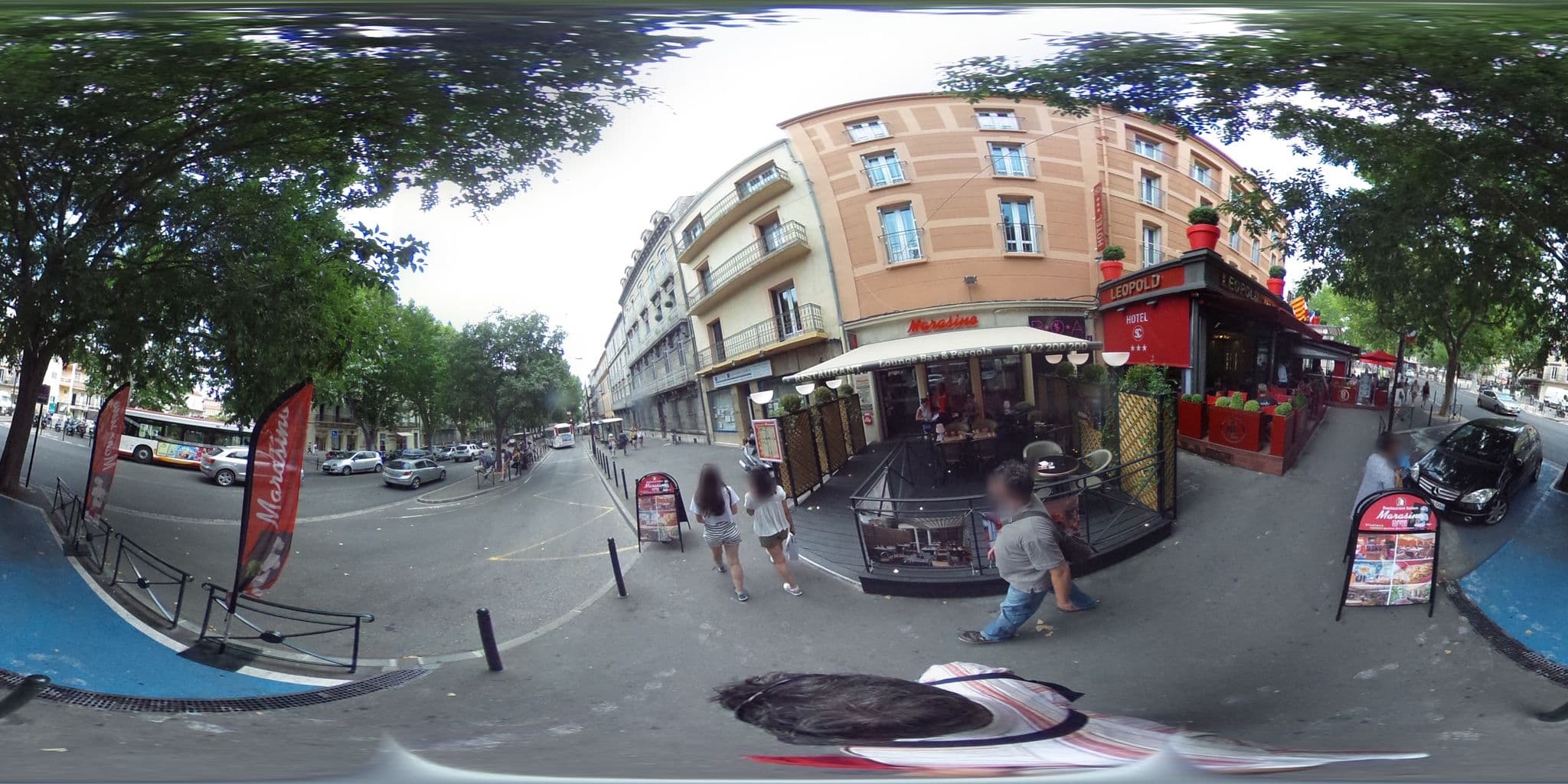 Street view near Hôtel Saint-Christophe, Aix-en-Provence — © zimmy (CC BY-SA · Mapillary)