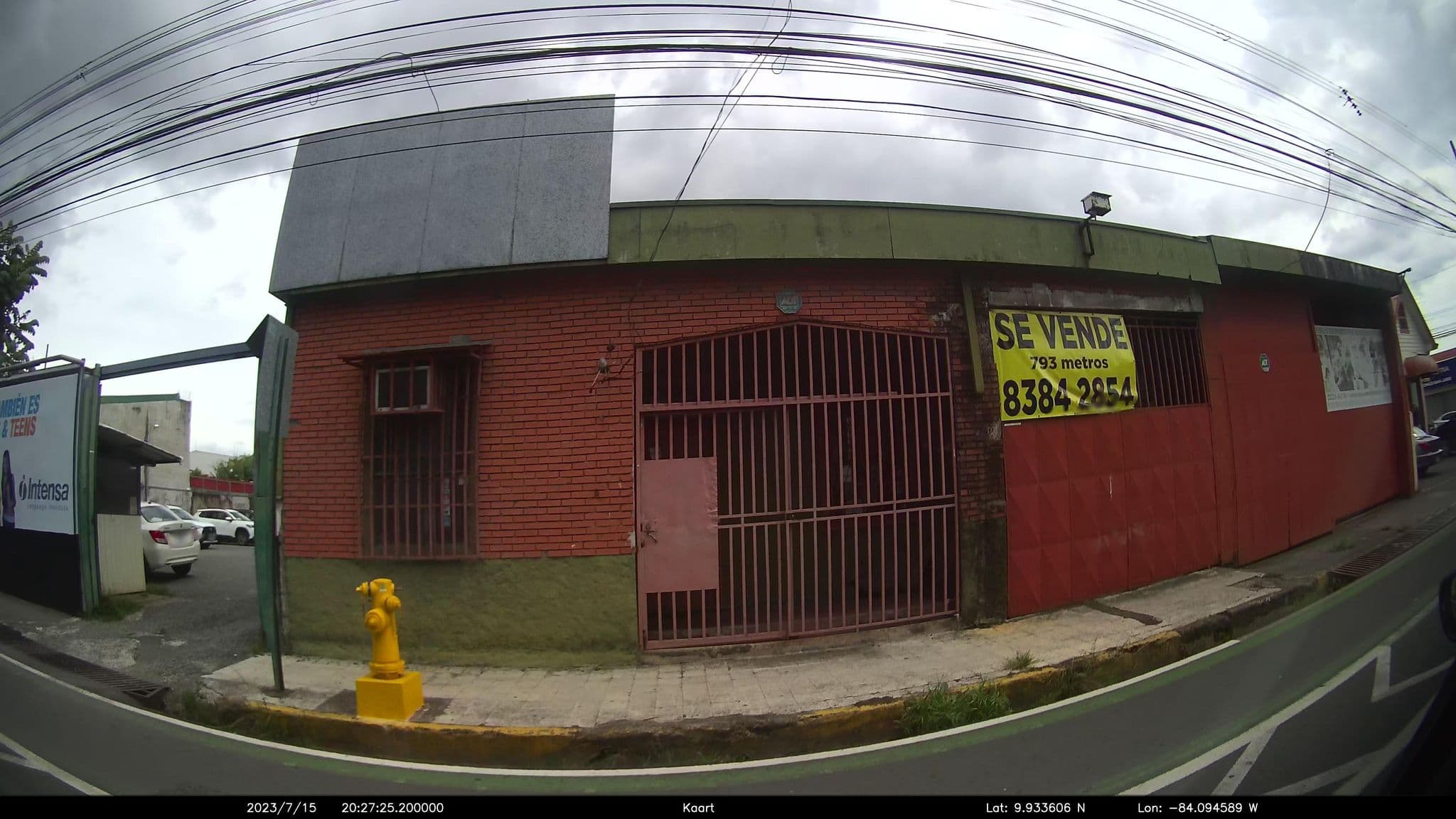 Street view near Mi Casa Guesthouse, San José — © kaart_2 (CC BY-SA · Mapillary)