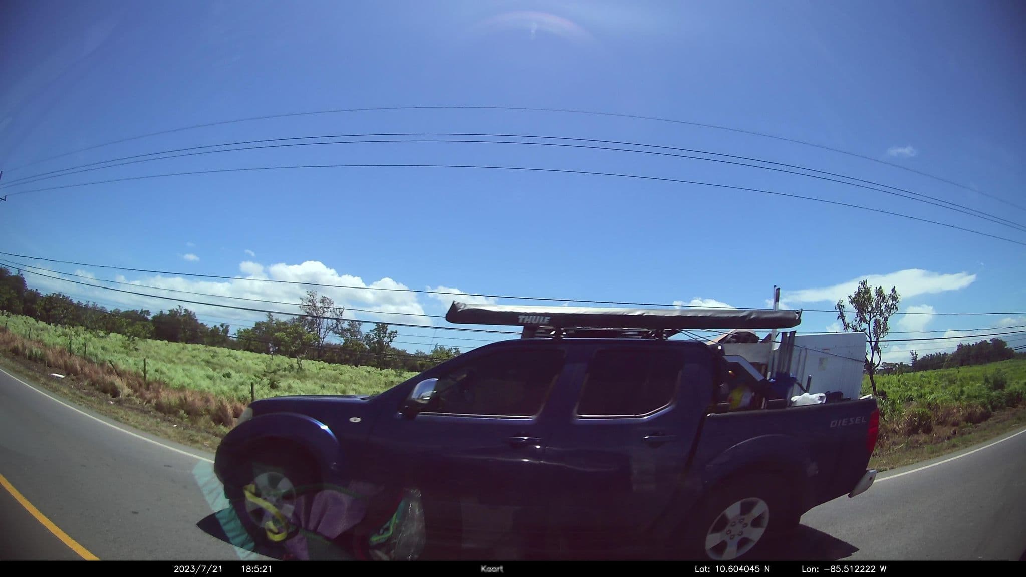 Street view near Sol Papagayo, Liberia — © kaart_1 (CC BY-SA · Mapillary)