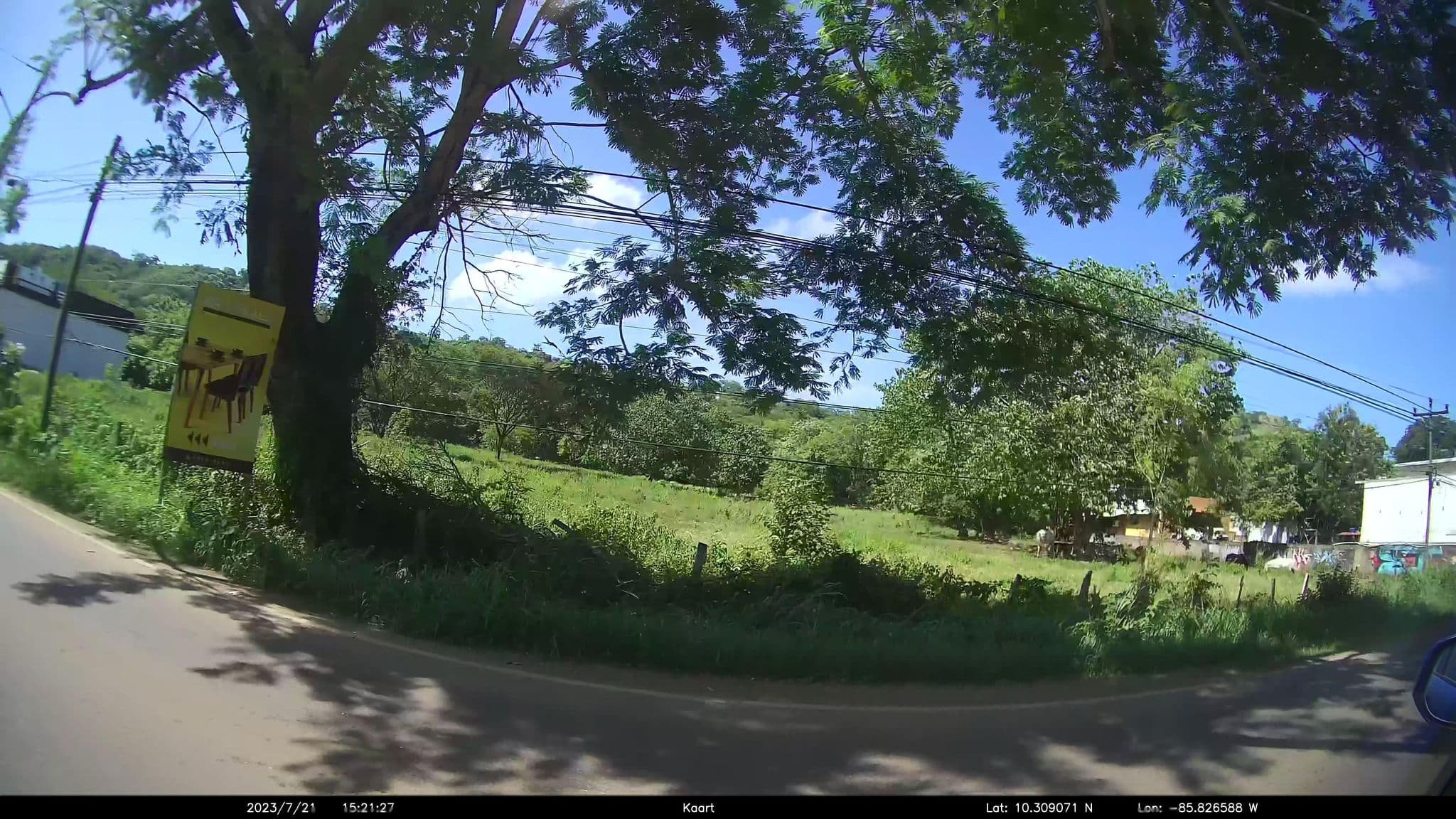 Street view near Hostel Baquiano, Tamarindo — © kaart_2 (CC BY-SA · Mapillary)