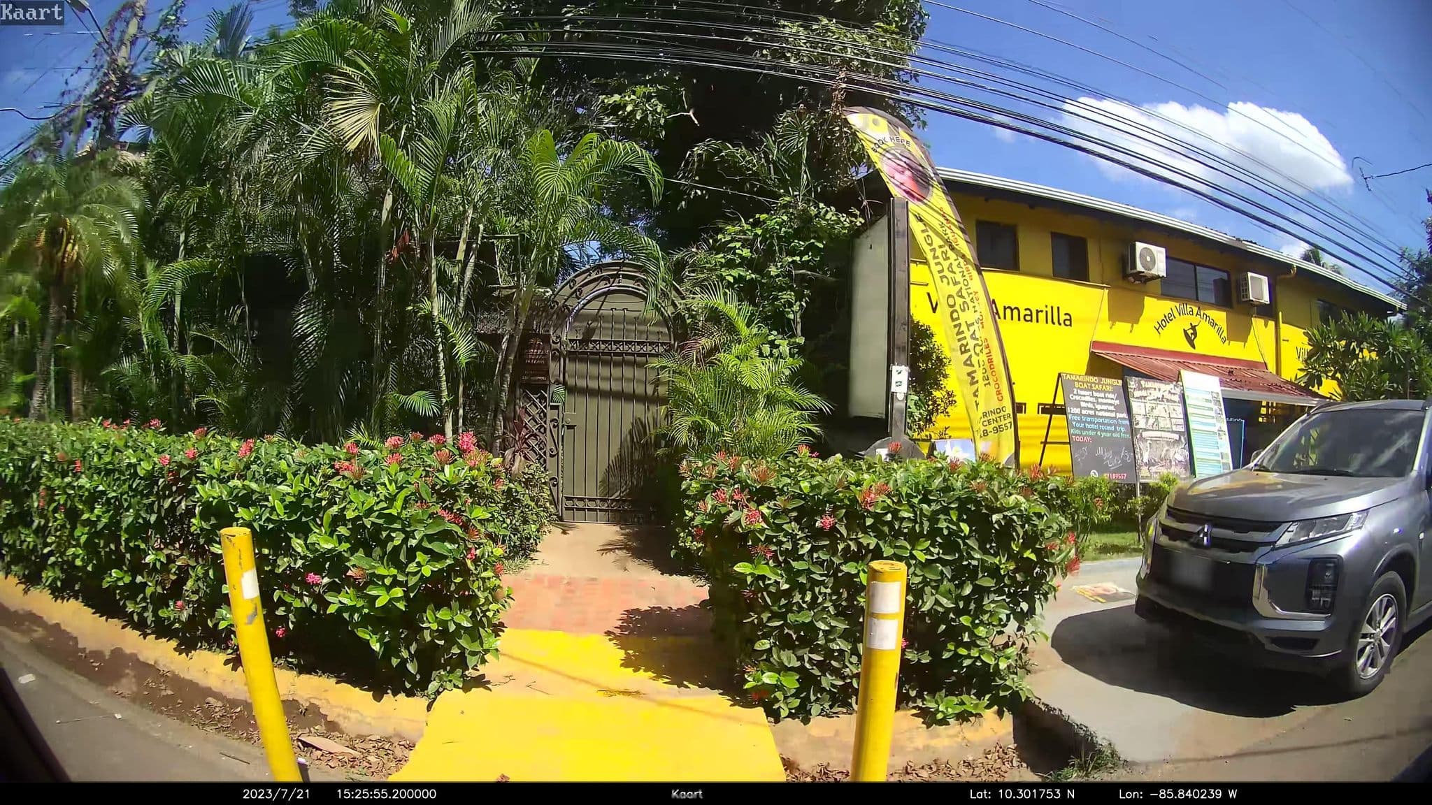 Street view near Villa Amarilla, Tamarindo — © kaart5 (CC BY-SA · Mapillary)