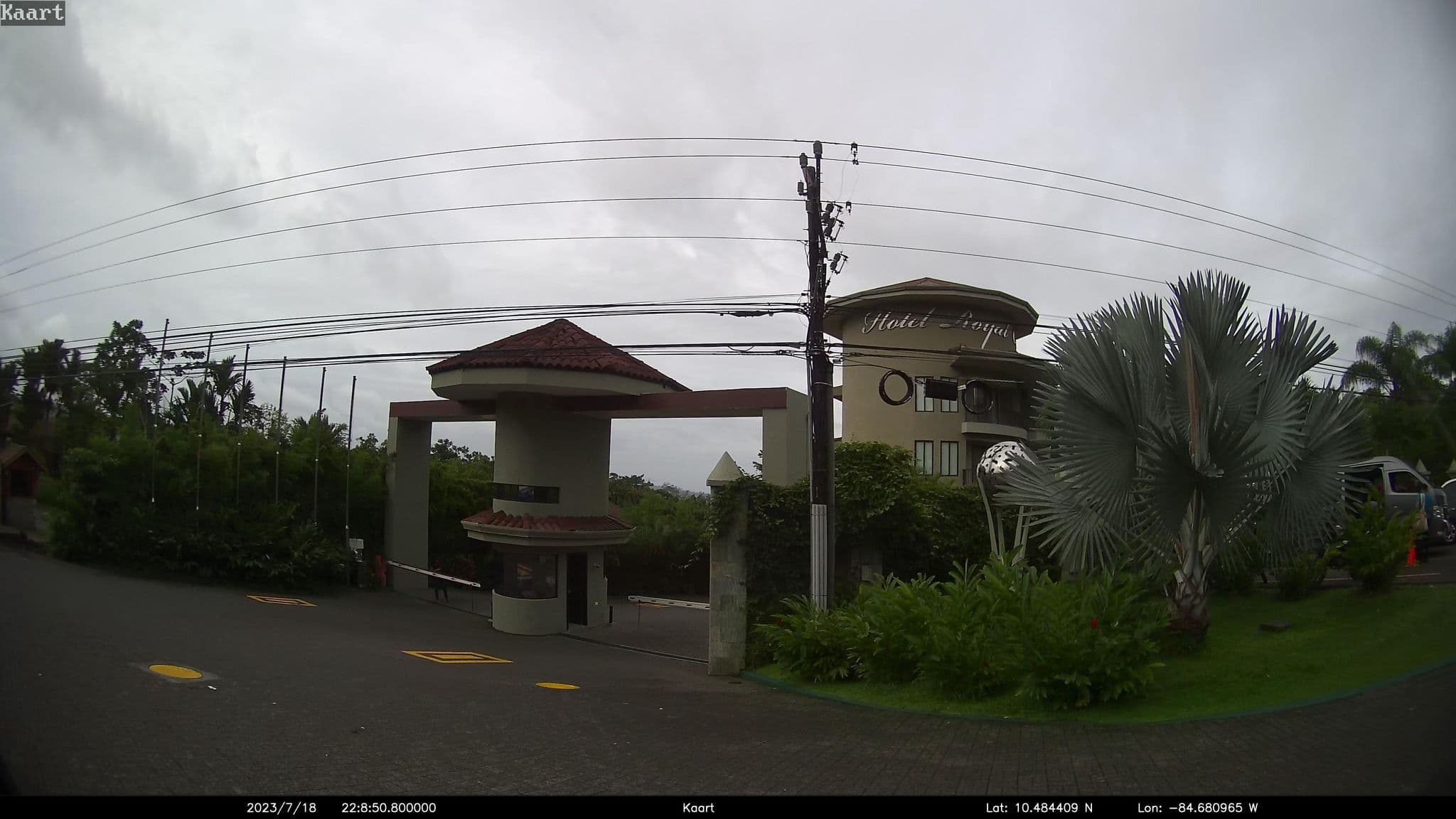 Street view near Piscina del Hotel Royal Corin, La Fortuna — © kaart5 (CC BY-SA · Mapillary)