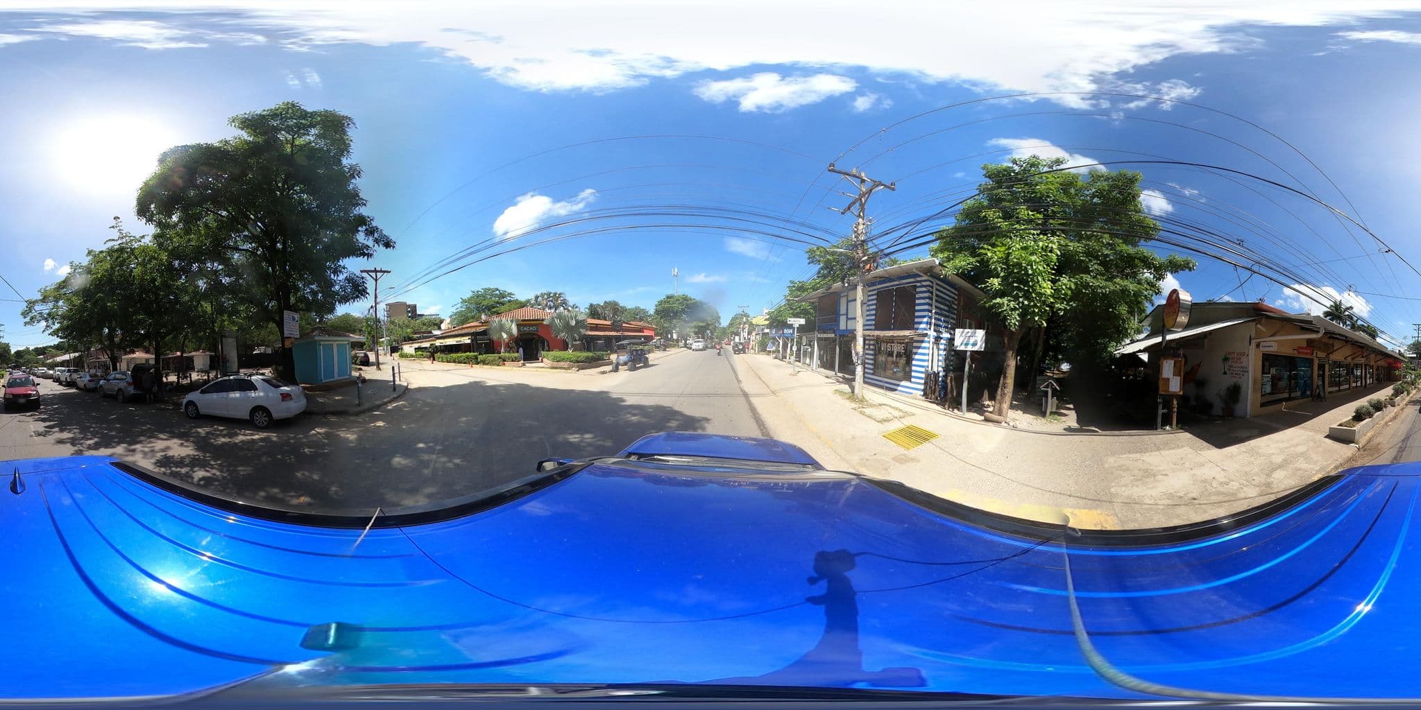 Street view near bed and breakfast, Tamarindo — © kaart_2 (CC BY-SA · Mapillary)