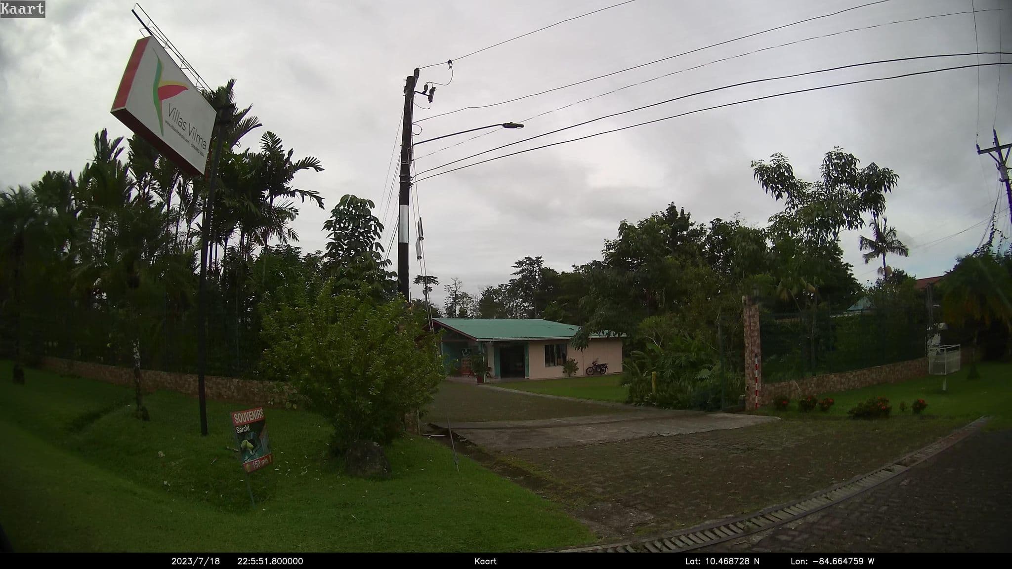 Street view near Villa Tucán, La Fortuna — © kaart_2 (CC BY-SA · Mapillary)
