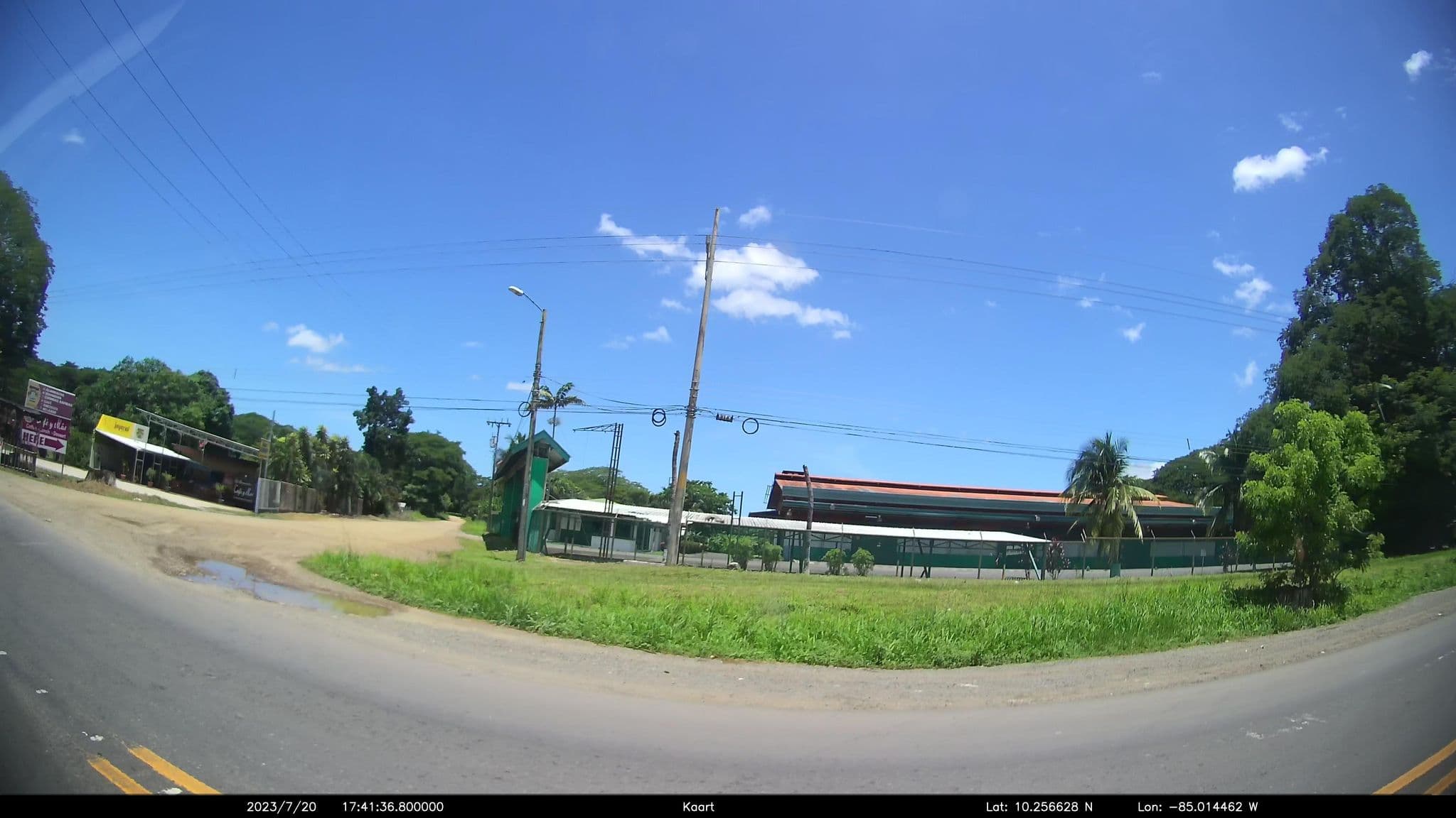 Street view near Rest. & Cabinas Los Cenizaros, Juntas — © kaart_1 (CC BY-SA · Mapillary)