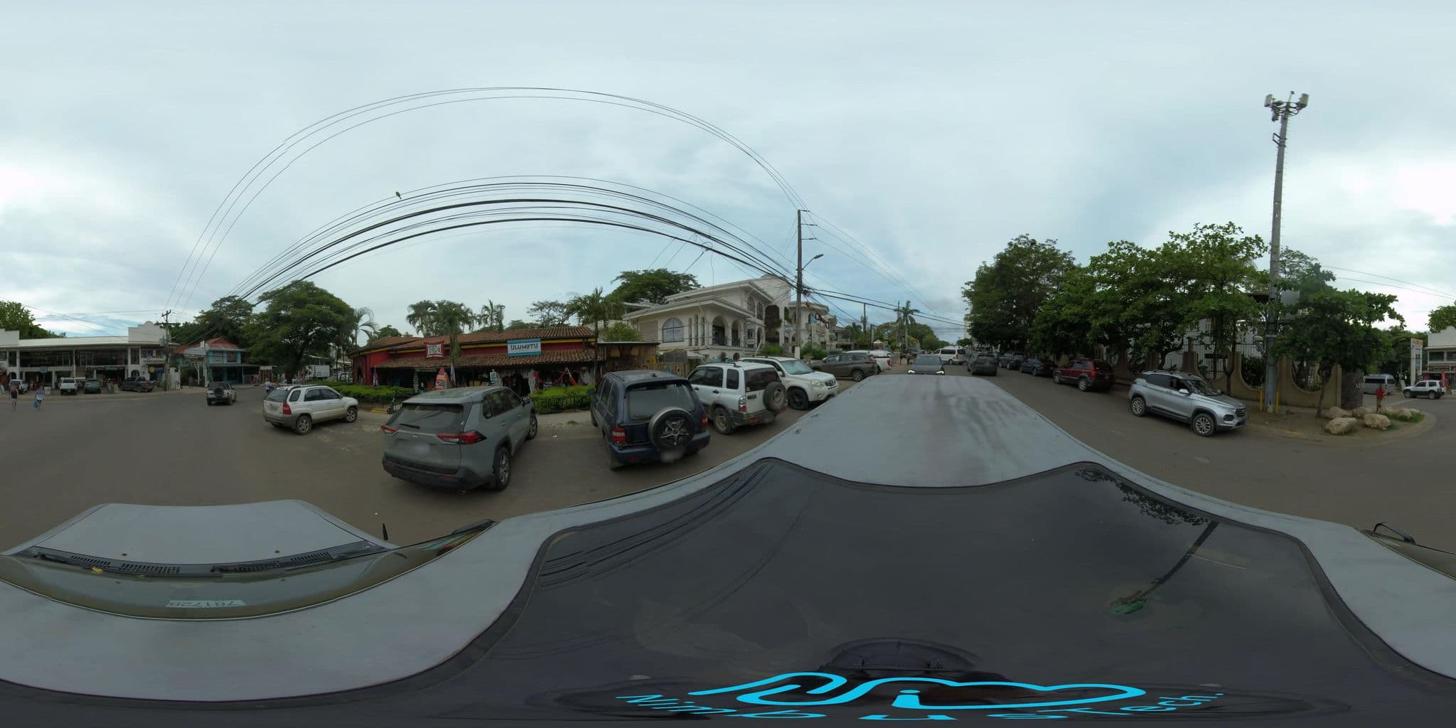 Street view near Bahia Paraiso, Tamarindo — © NimbusTech360 (CC BY-SA · Mapillary)
