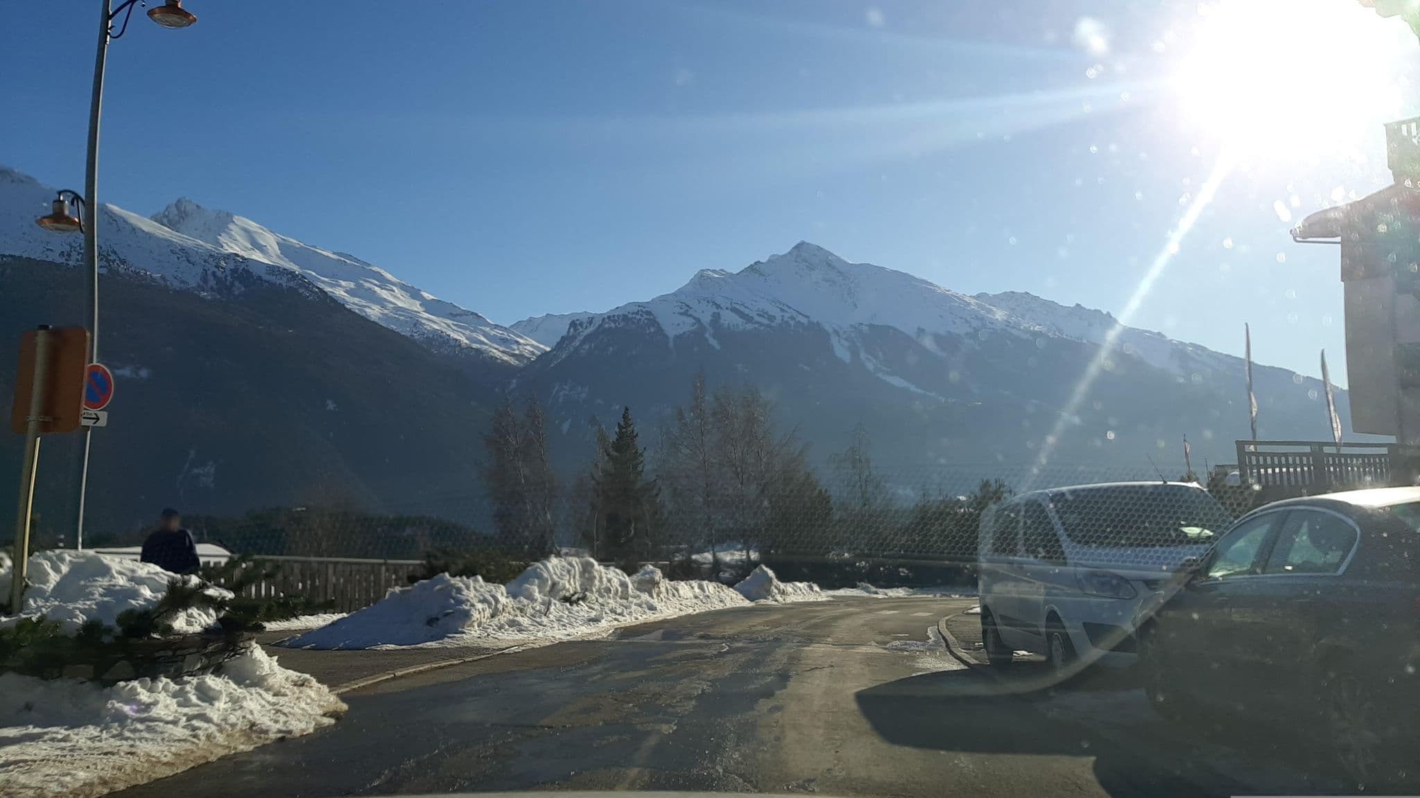 Street view near Résidence Les Flocons d'Argent, Modane — © alexmodesto73 (CC BY-SA · Mapillary)