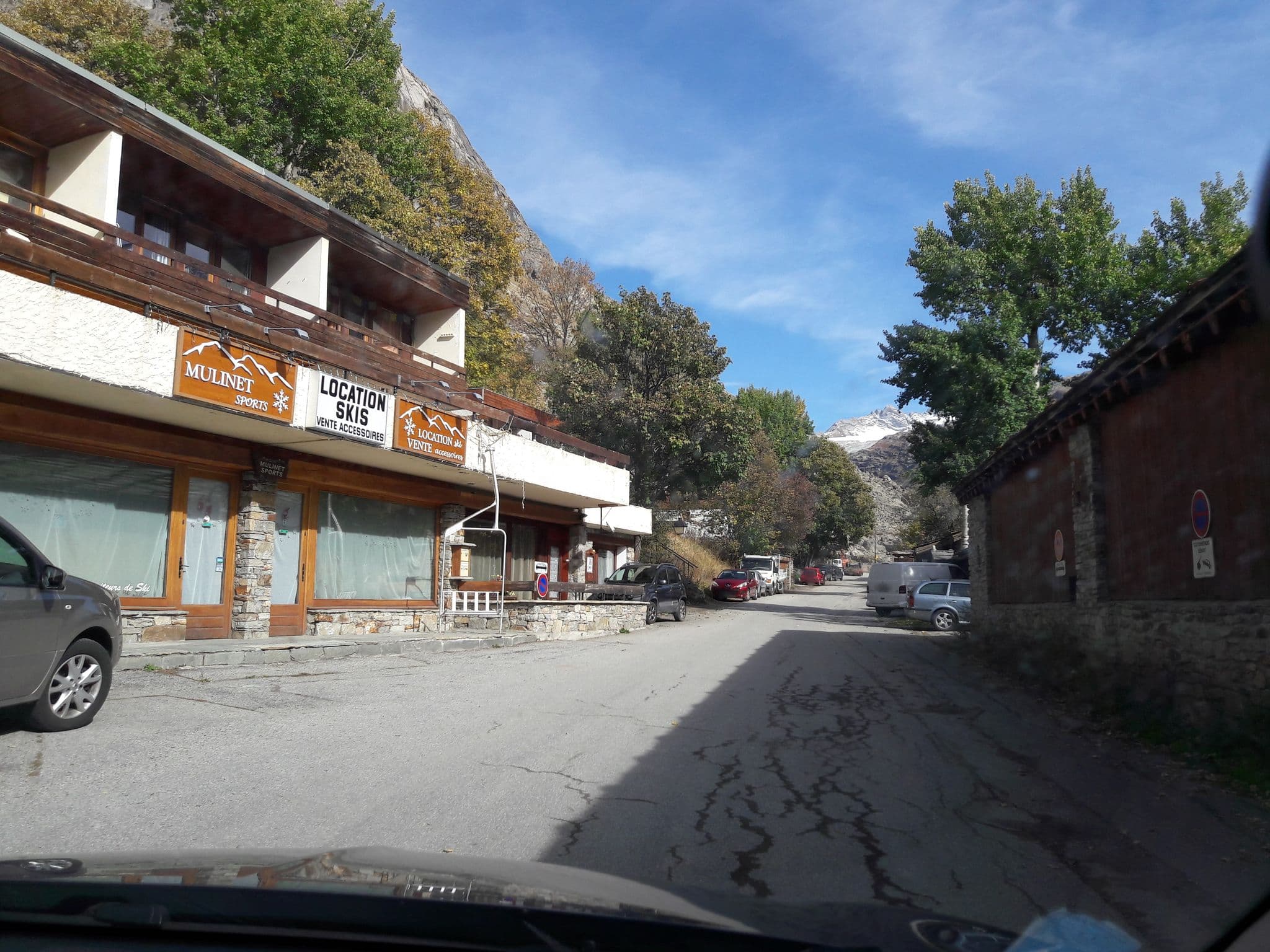 Street view near Le Marmotton, Val-d'Isère