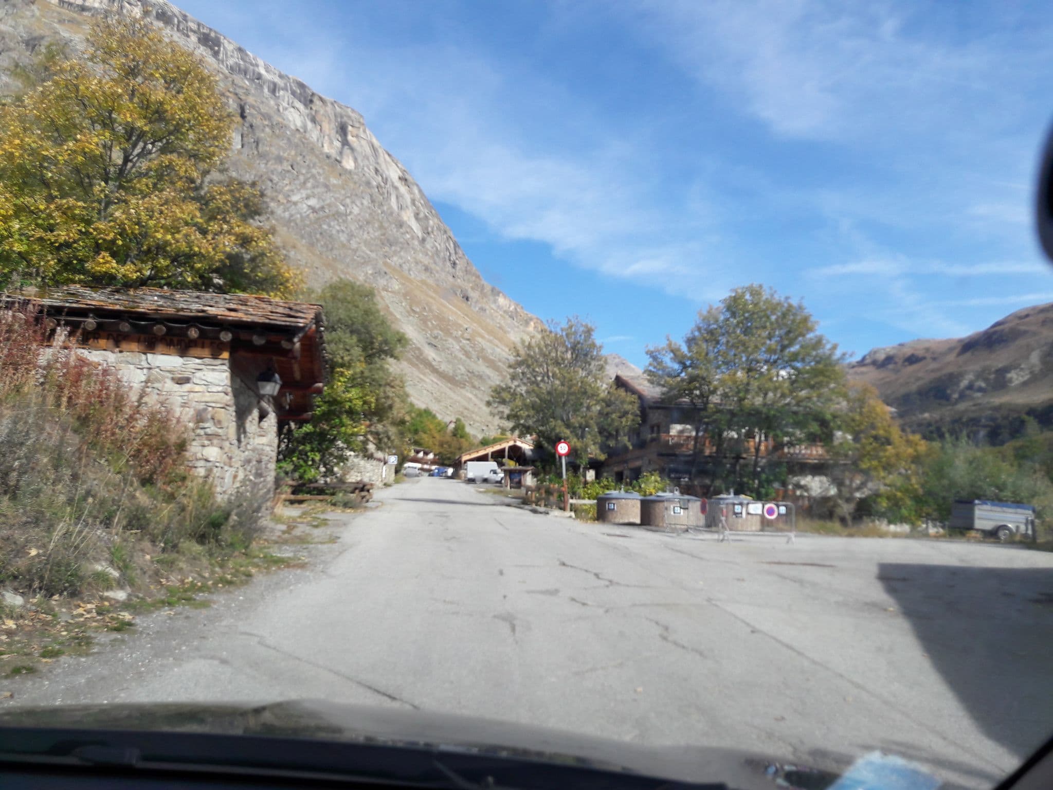 Street view near Le Grand Senail, Val-d'Isère