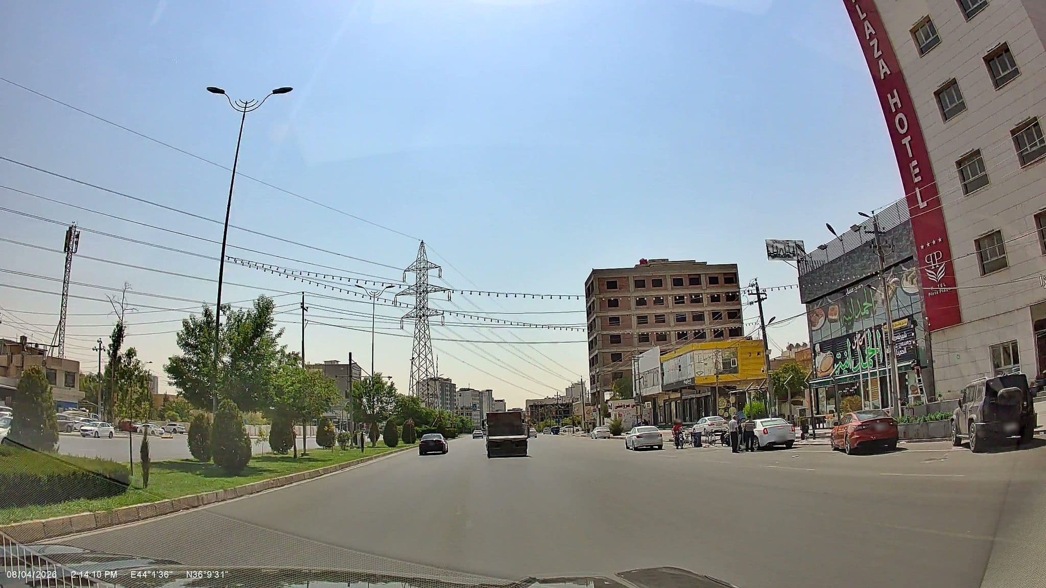 Street view near Asia Hotel, Erbil — © rawaz85 (CC BY-SA · Mapillary)
