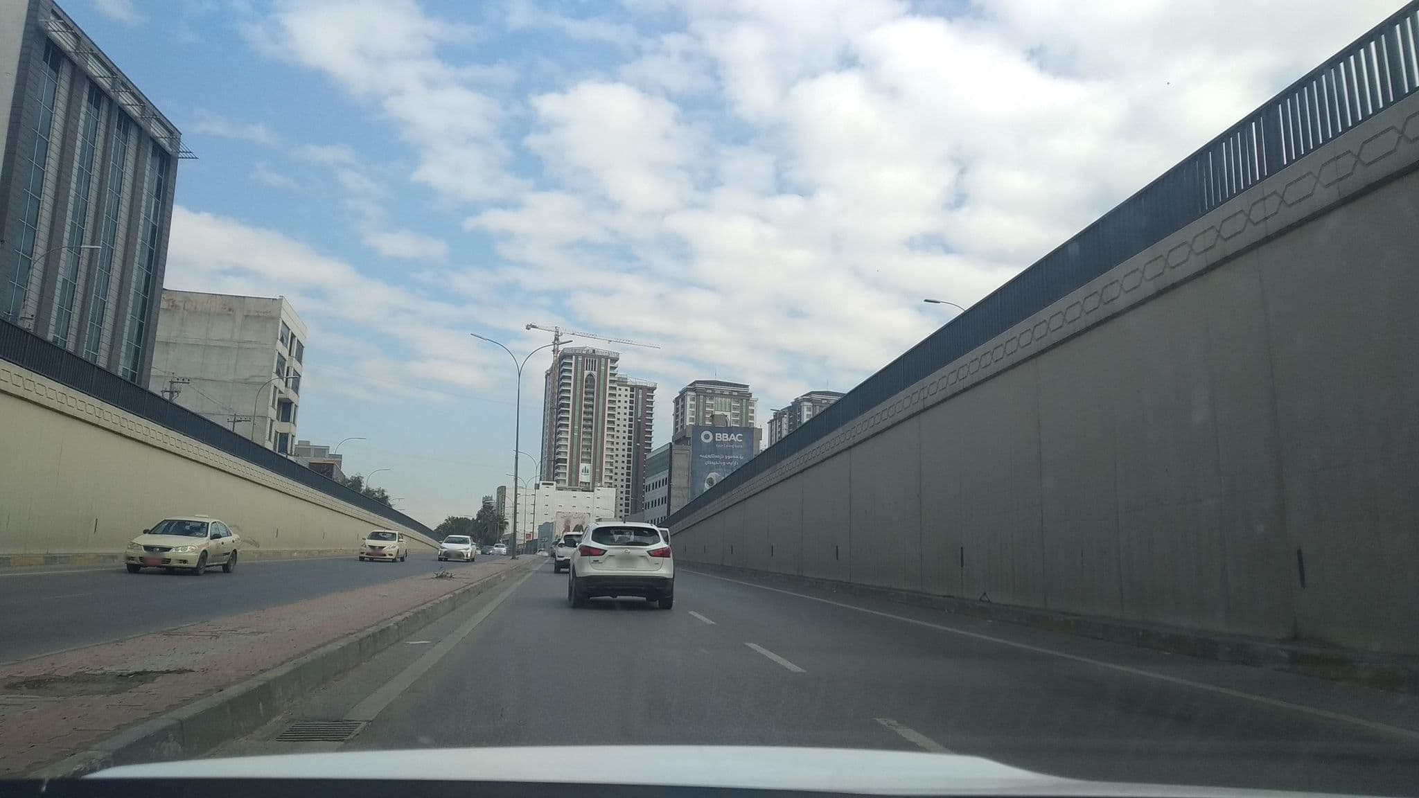 Street view near Good Land Hotel, Erbil — © muhammadismael (CC BY-SA · Mapillary)
