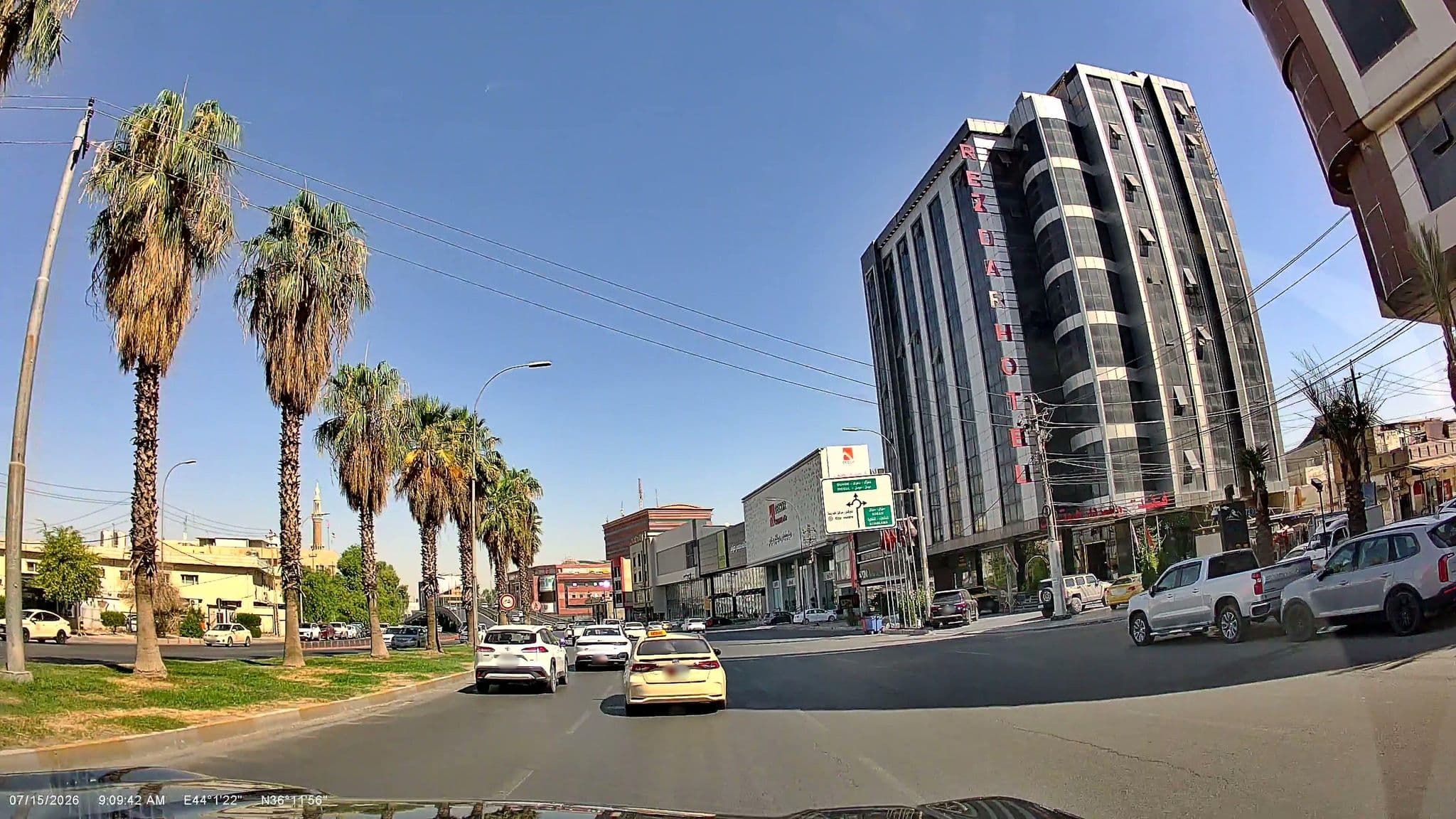 Street view near Ararat Otel Lobby, Erbil — © rawaz85 (CC BY-SA · Mapillary)