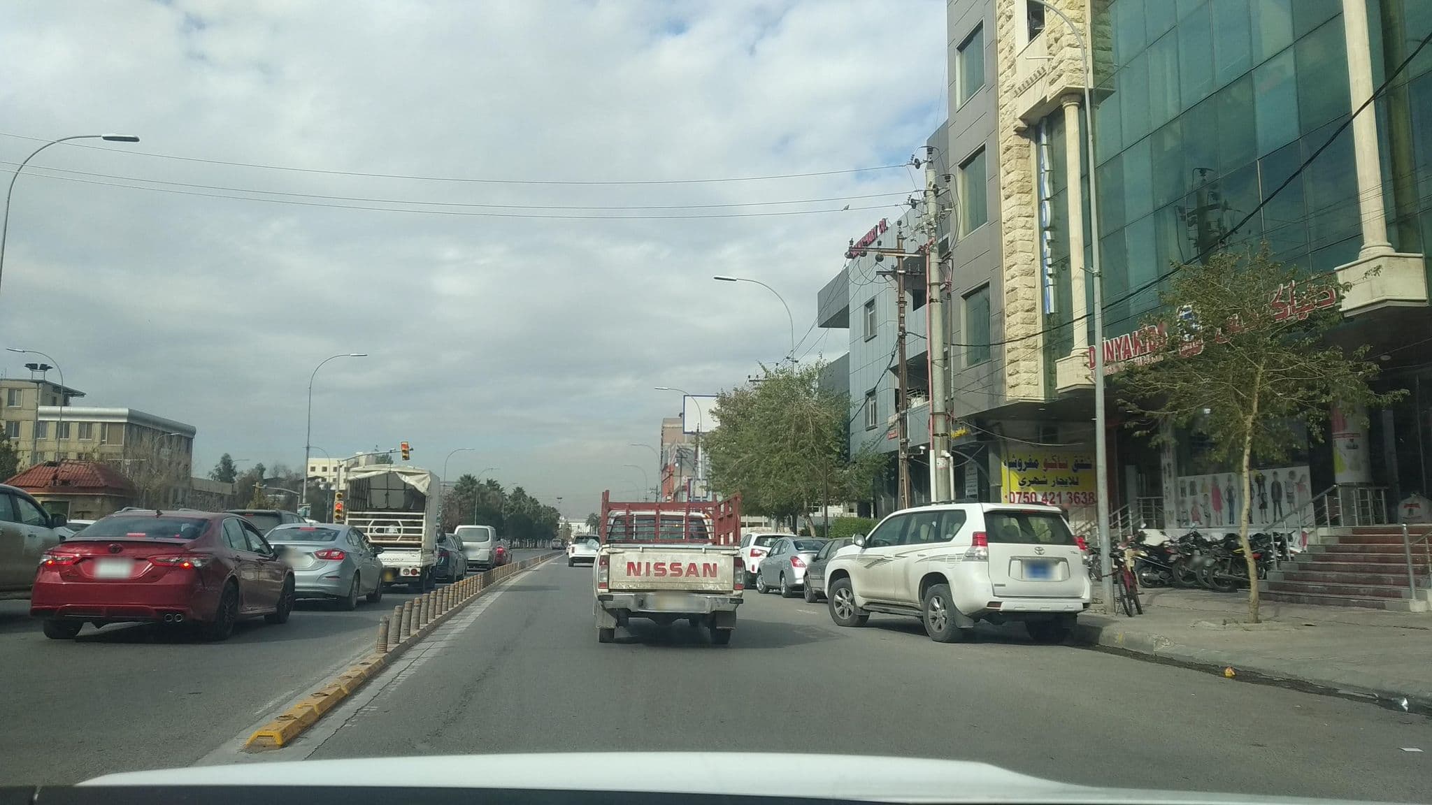Street view near Tako Motel, Erbil — © muhammadismael (CC BY-SA · Mapillary)