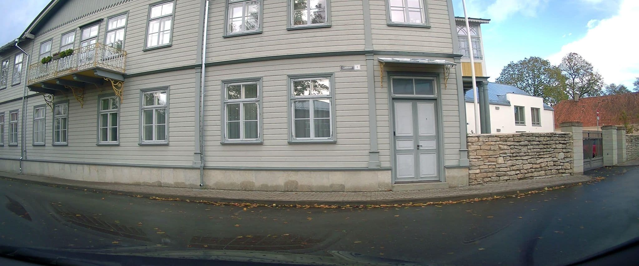 Street view near Meissneri Villa, Kuressaare — © ESTmapper1001 (CC BY-SA · Mapillary)
