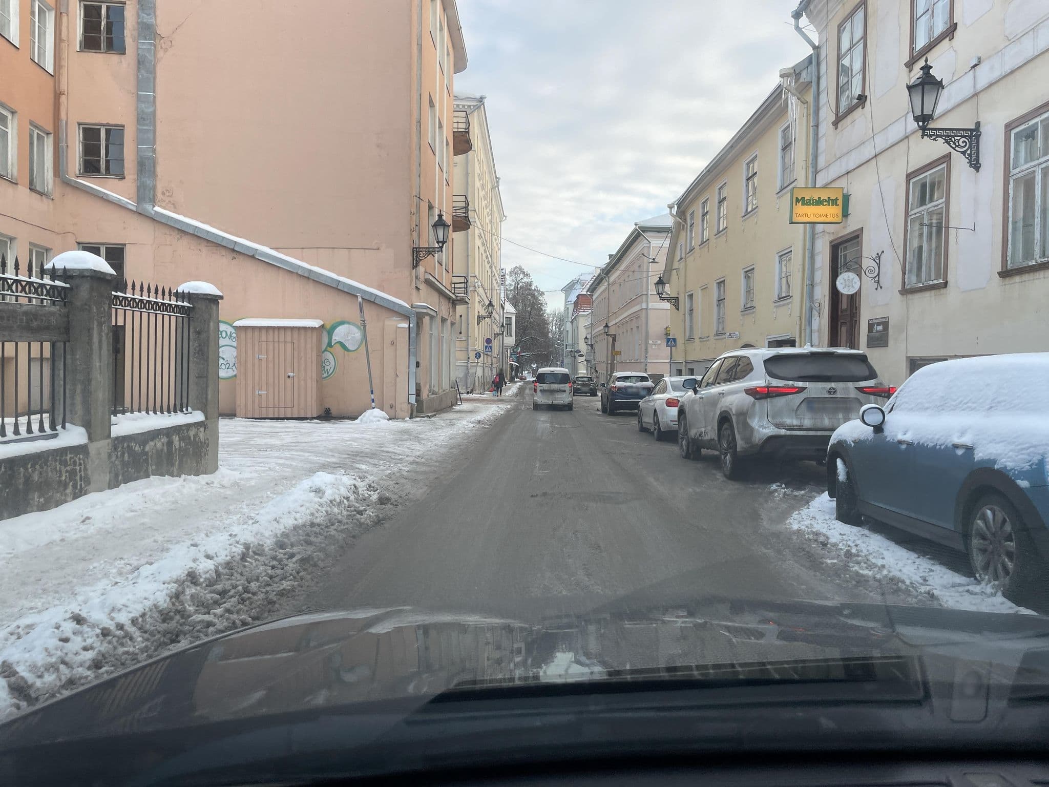 Street view near bohemian hideout, Tartu — © marekontheroad (CC BY-SA · Mapillary)