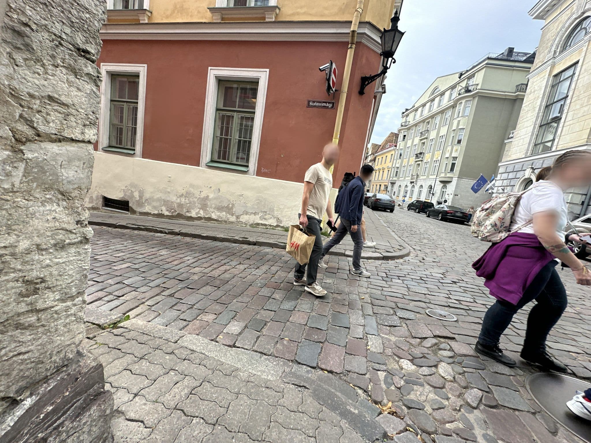 Street view near Pikk 40 (airbnb apartments), Tallinn — © quickness805 (CC BY-SA · Mapillary)