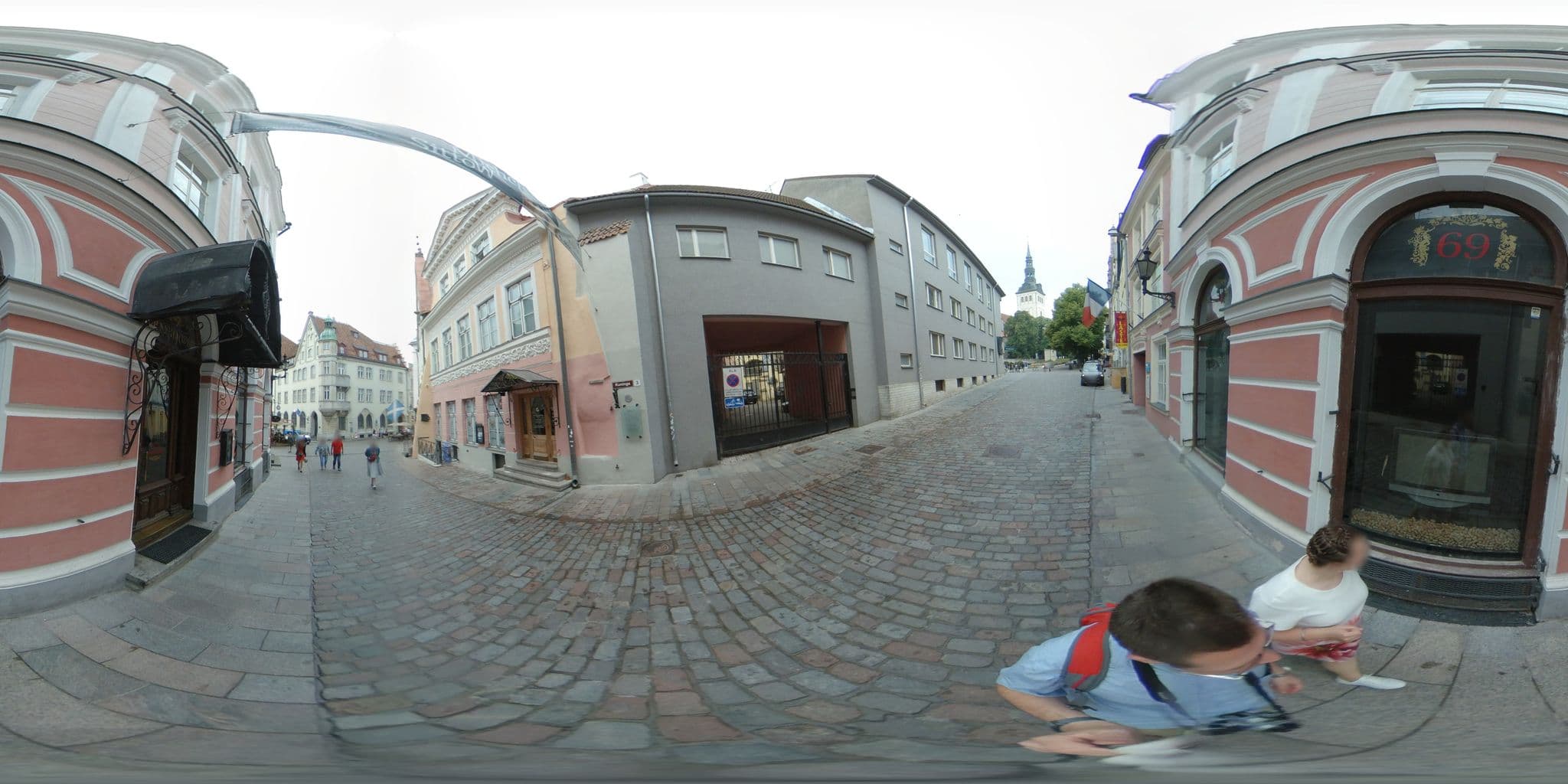 Street view near Delta Apartments, Tallinn — © vlivyur (CC BY-SA · Mapillary)