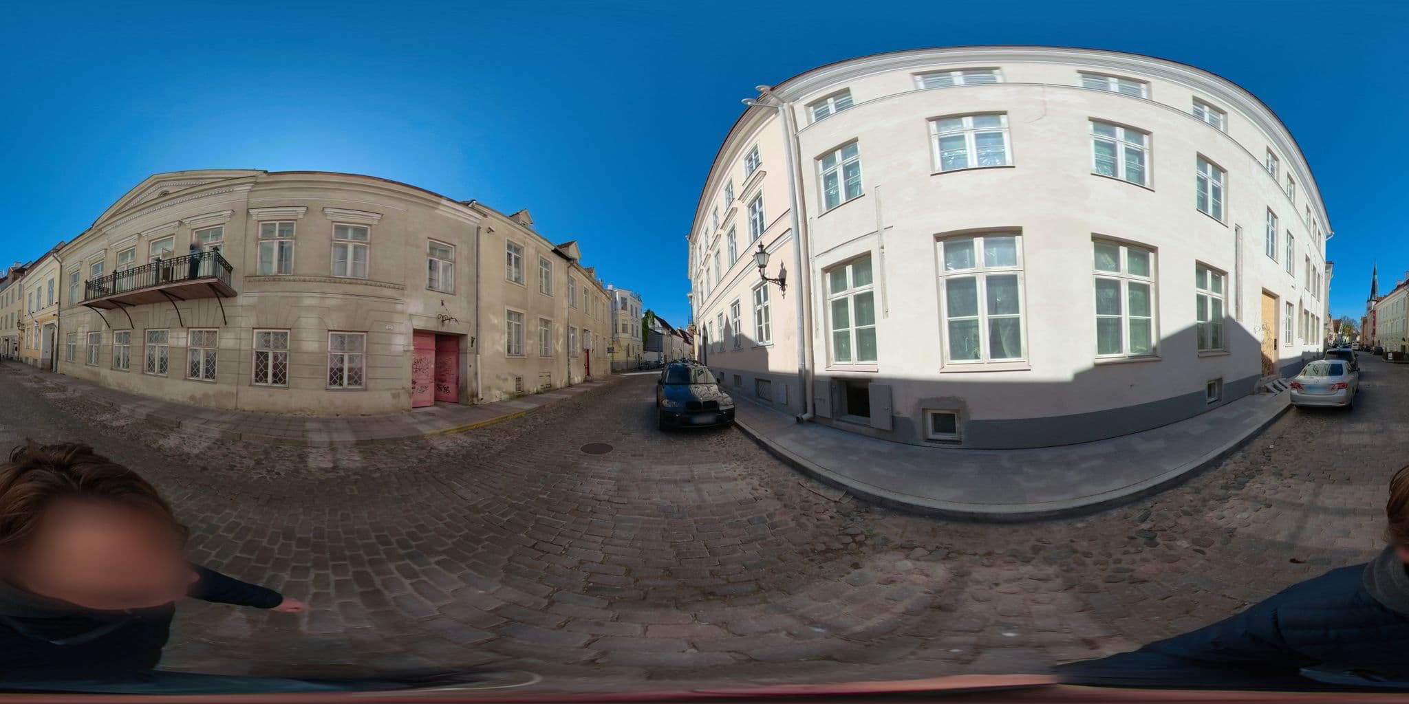 Street view near Alur Hostel, Tallinn — © till (CC BY-SA · Mapillary)