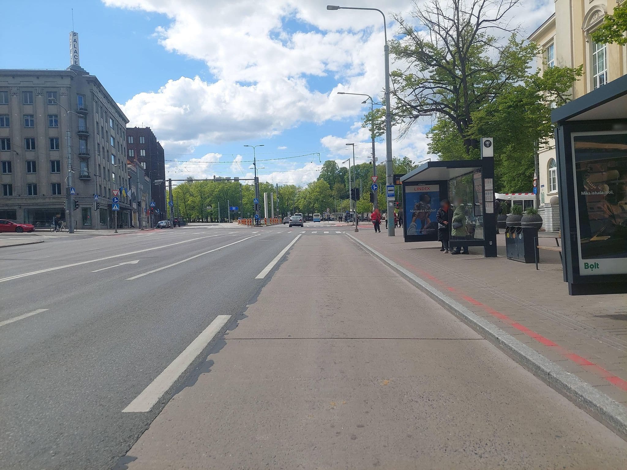 Street view near E S T O N I A 1 7 Hostel, Tallinn — © Apirnus (CC BY-SA · Mapillary)
