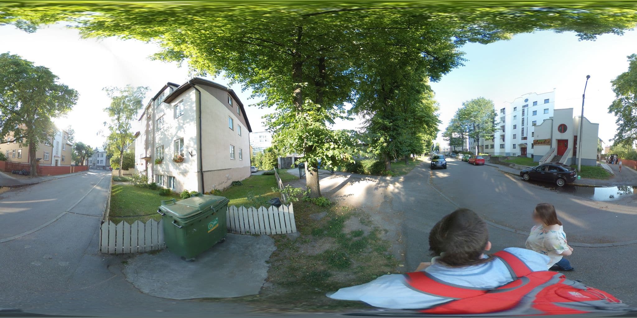 Street view near Videviku Villa, Tallinn — © vlivyur (CC BY-SA · Mapillary)