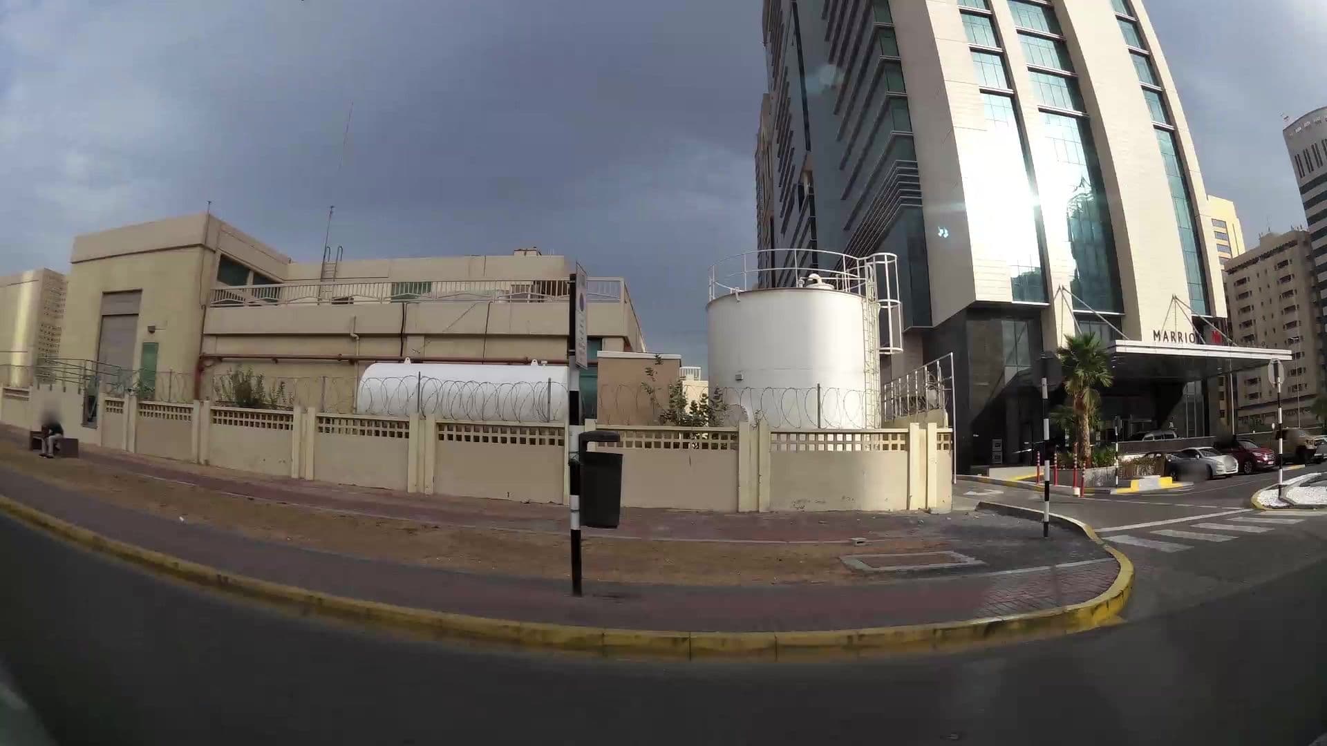 Street view near Executive Lounge @Marriott AUH, Abu Dhabi — © kaartcam (CC BY-SA · Mapillary)