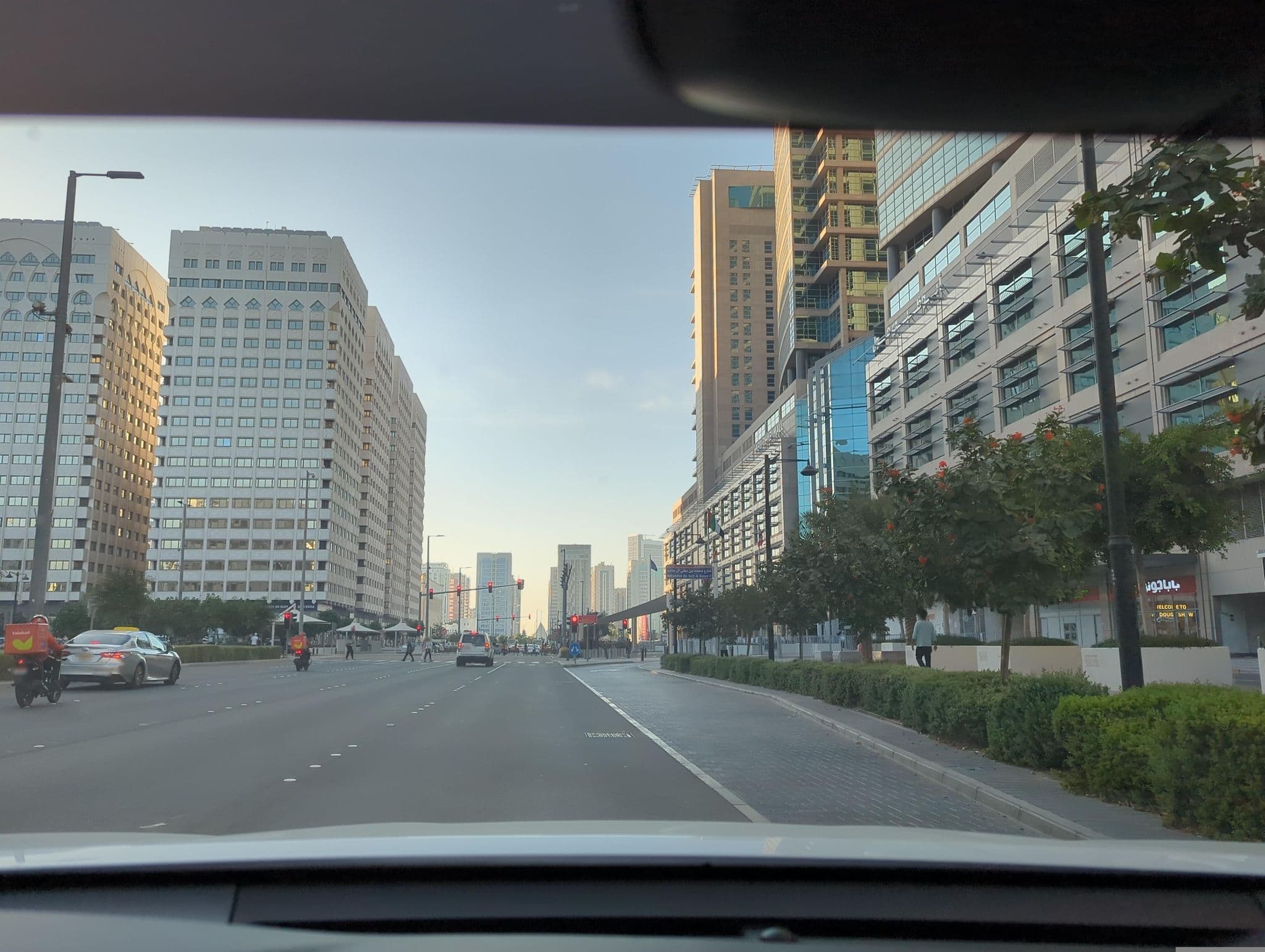 Street view near Club Rotana Lounge, Abu Dhabi — © Majid_Waze (CC BY-SA · Mapillary)