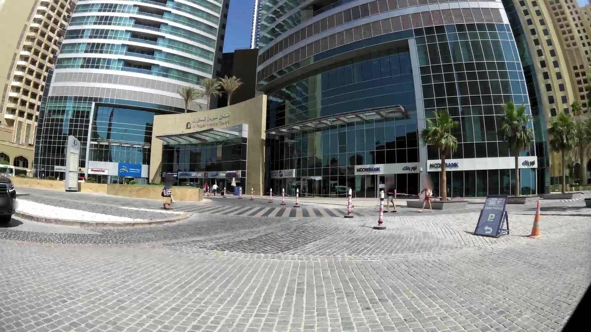 Street view near JA Oasis Beach Tower, Dubai Marina — © kaartcam (CC BY-SA · Mapillary)