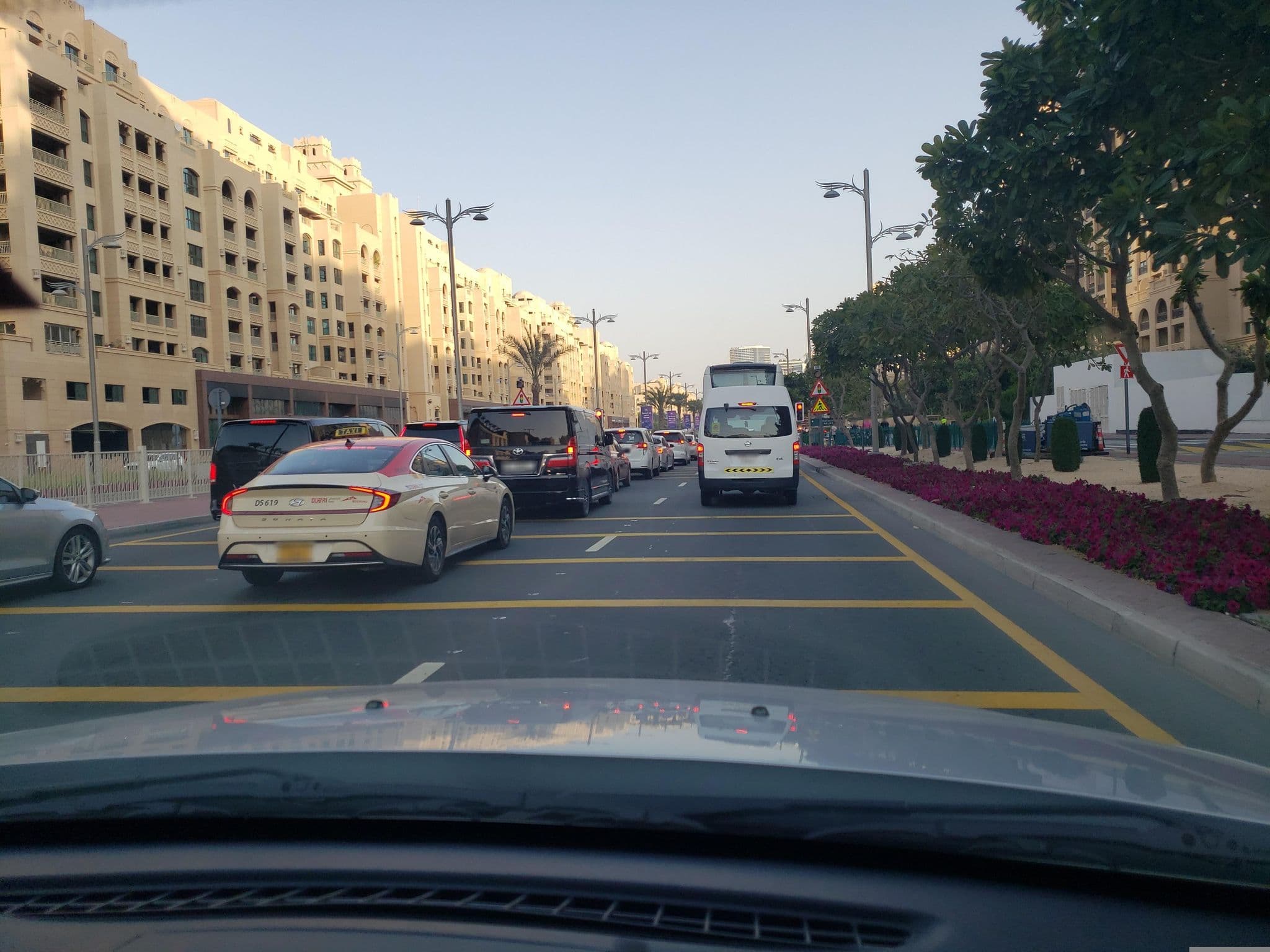 Street view near Seven Palm Hotel & Apartments, The Palm Jumeirah — © mapfool (CC BY-SA · Mapillary)