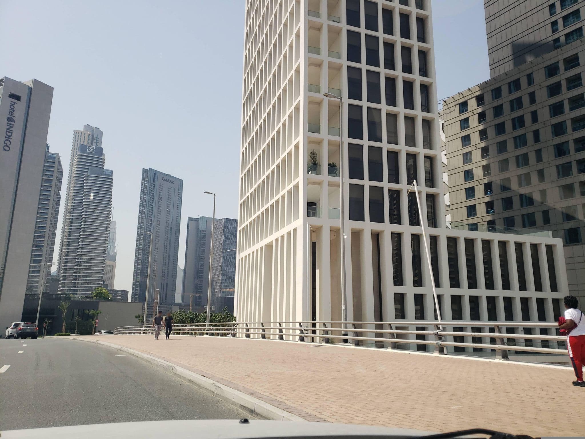 Street view near Damac Voleo, Downtown Dubai — © mapfool (CC BY-SA · Mapillary)