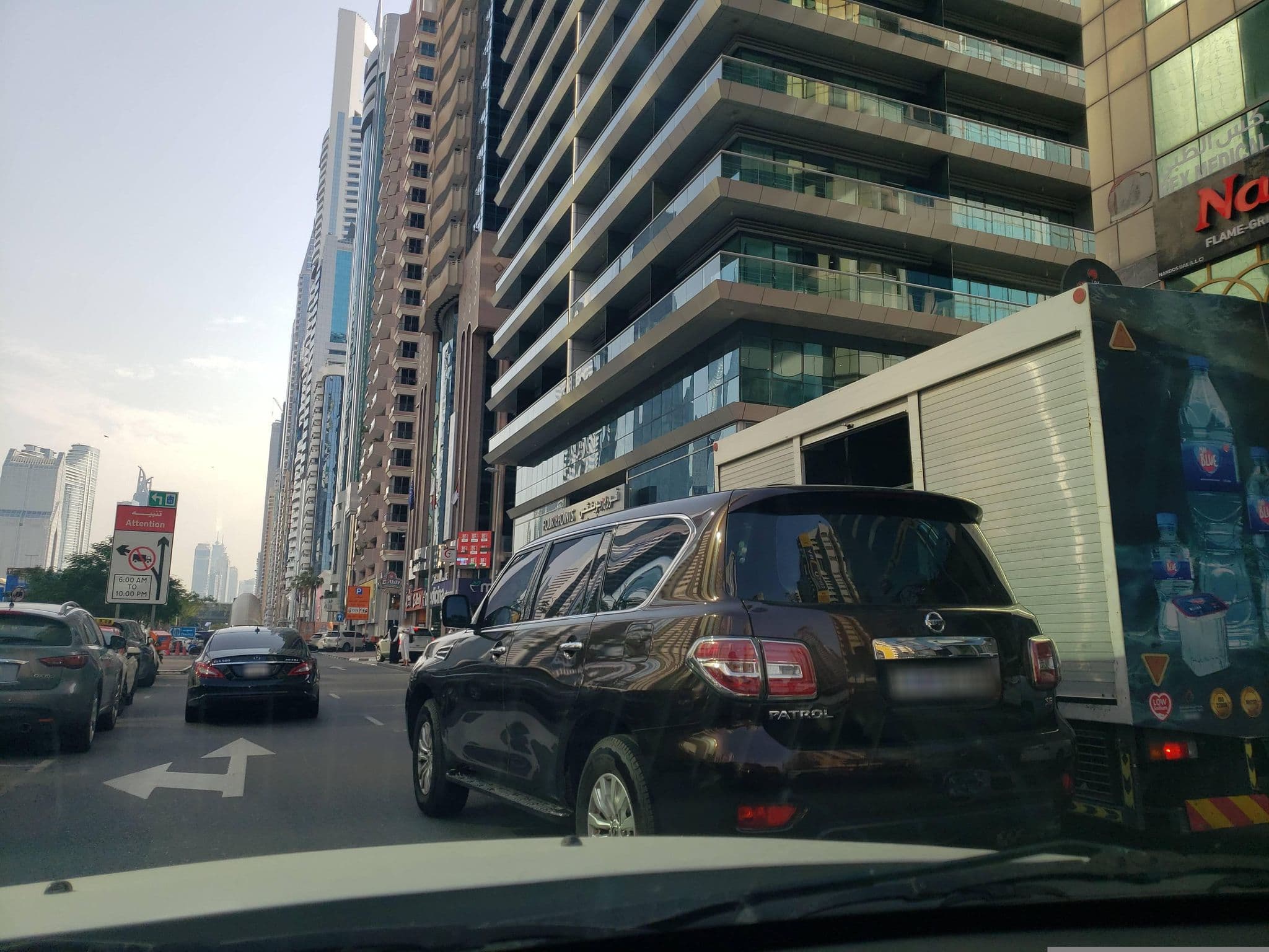 Street view near Dubai, Dubai International Financial Centre — © mapfool (CC BY-SA · Mapillary)
