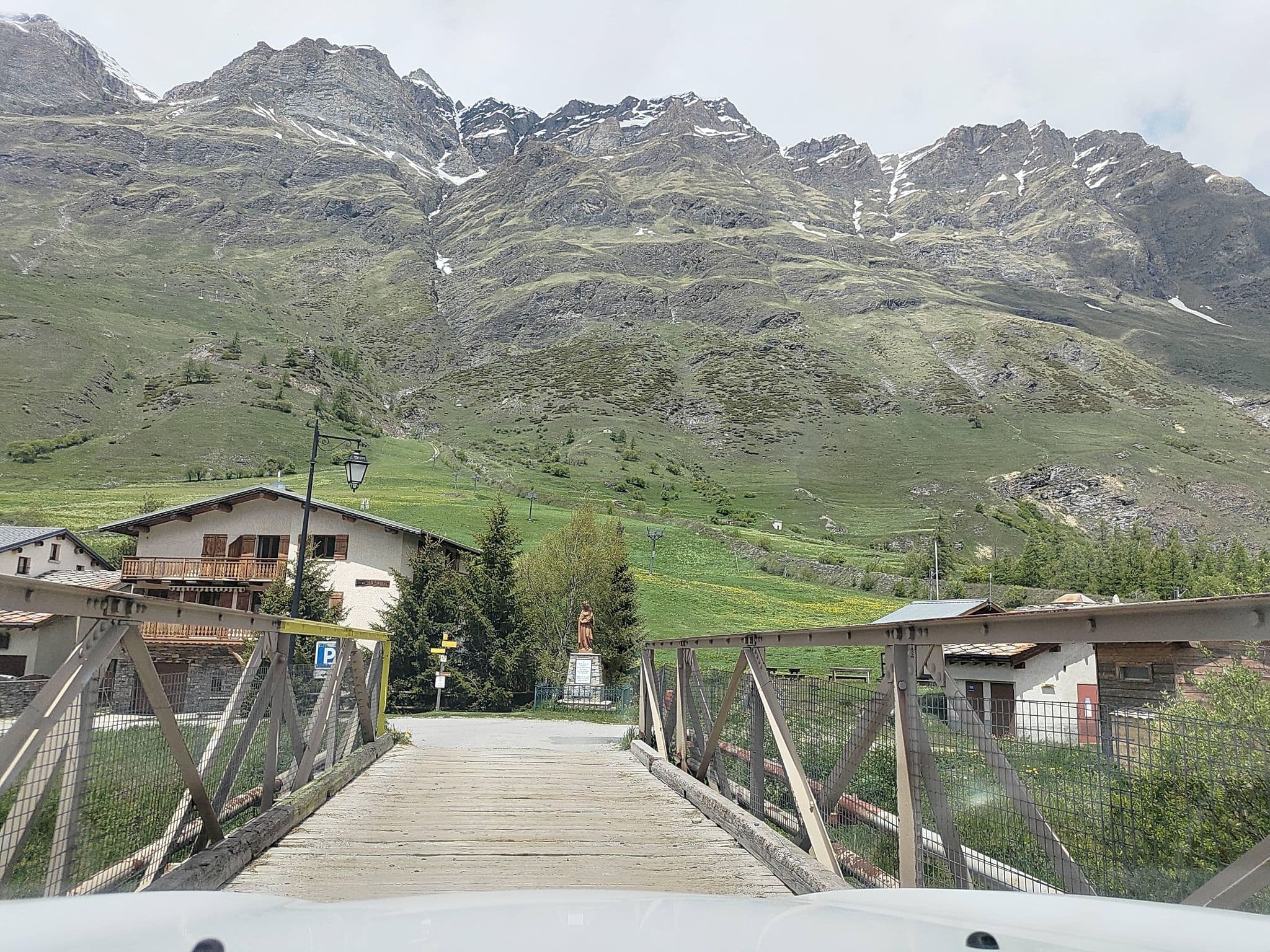 Street view near L'Ouille Allégra, Val-d'Isère