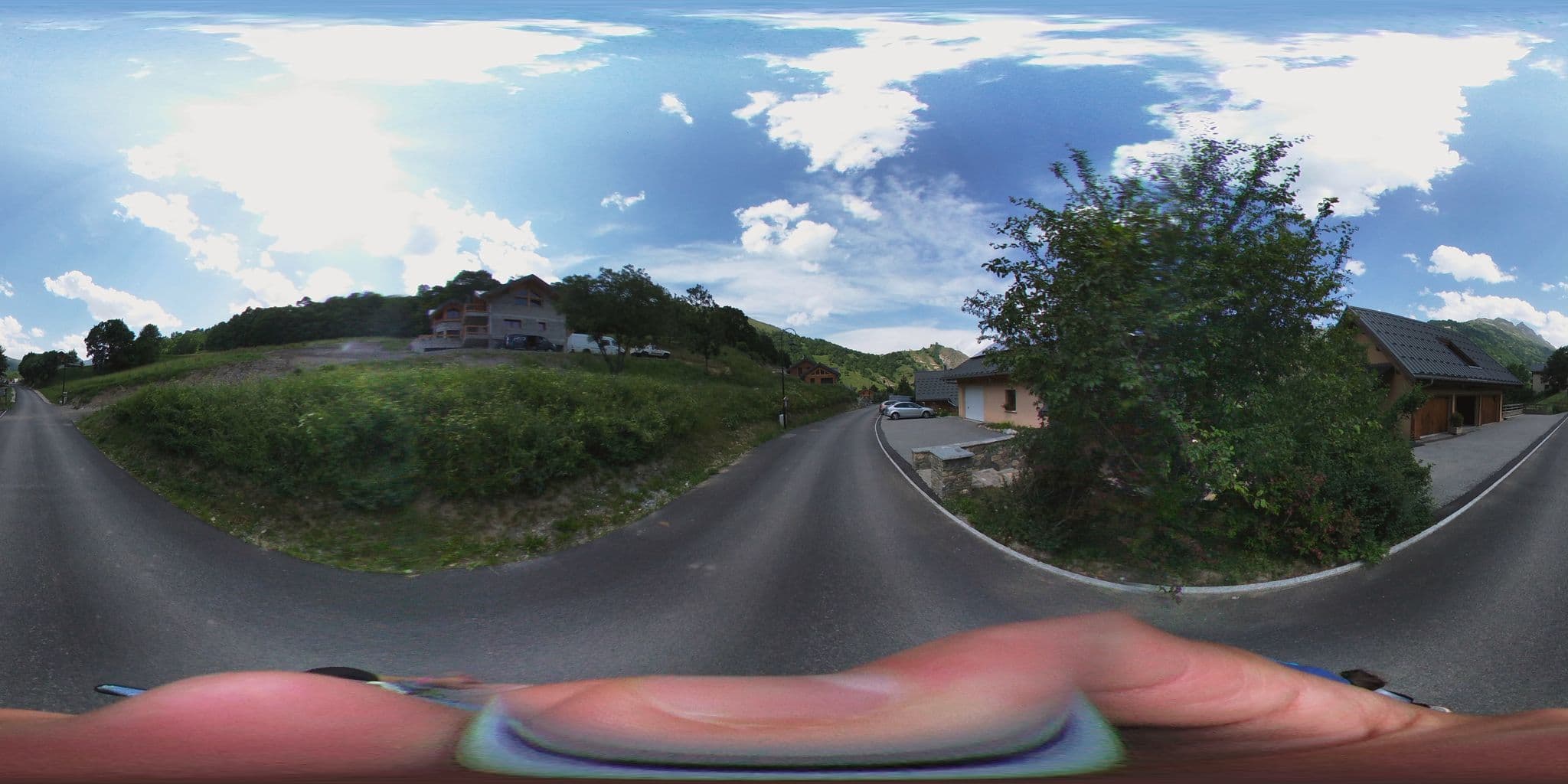 Street view near Pic de la Moulinière, Valloire