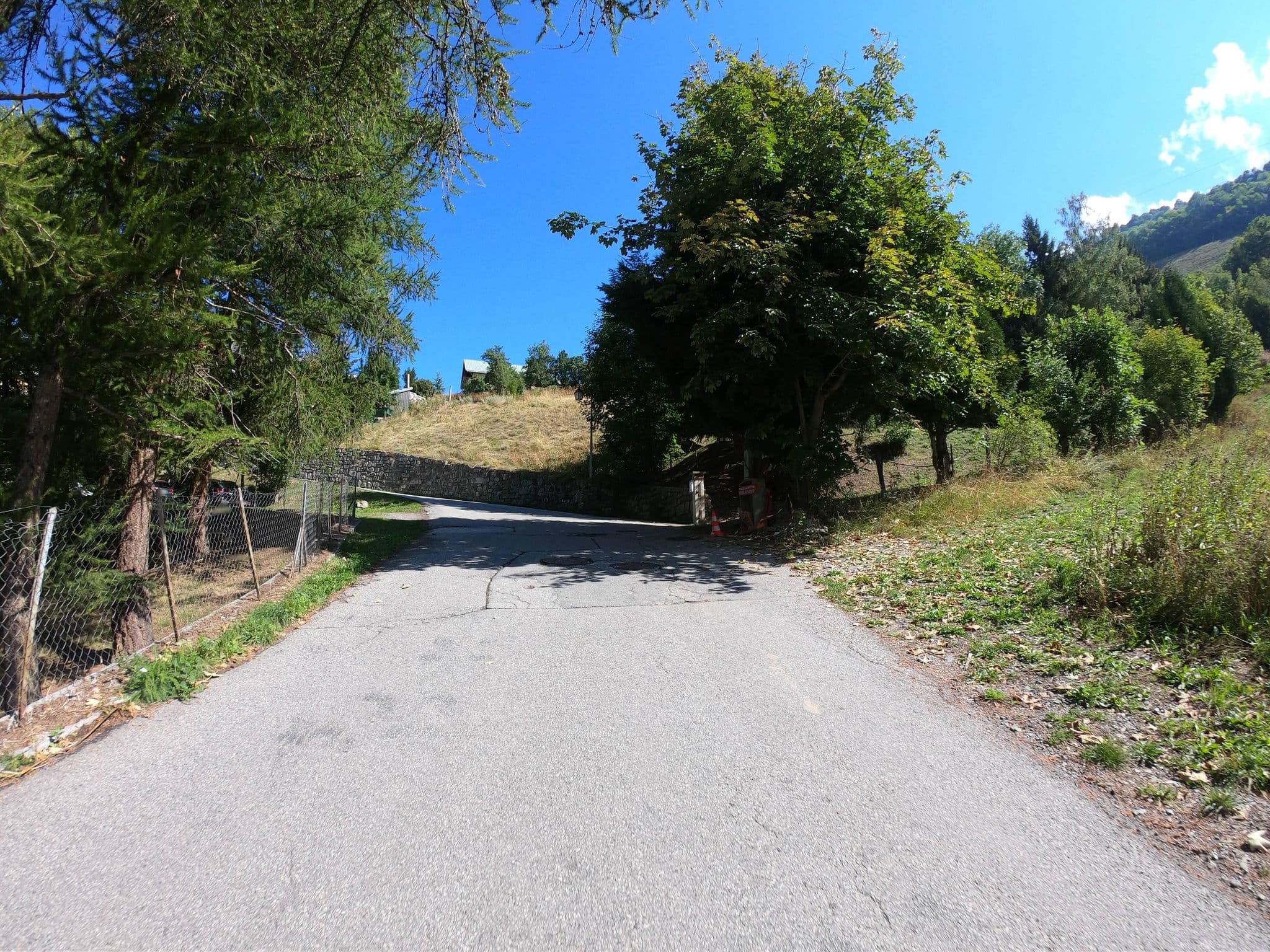 Street view near Clairval, Valloire