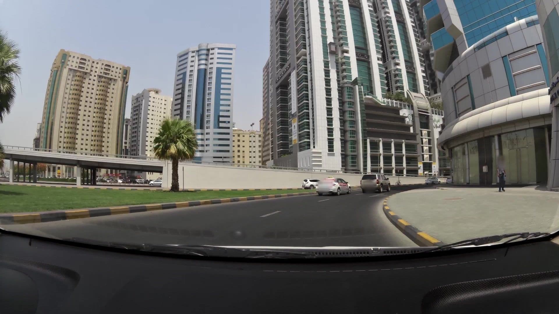 Street view near Al Kawther Hotel Suites, Al Majaz — © kaartcam (CC BY-SA · Mapillary)