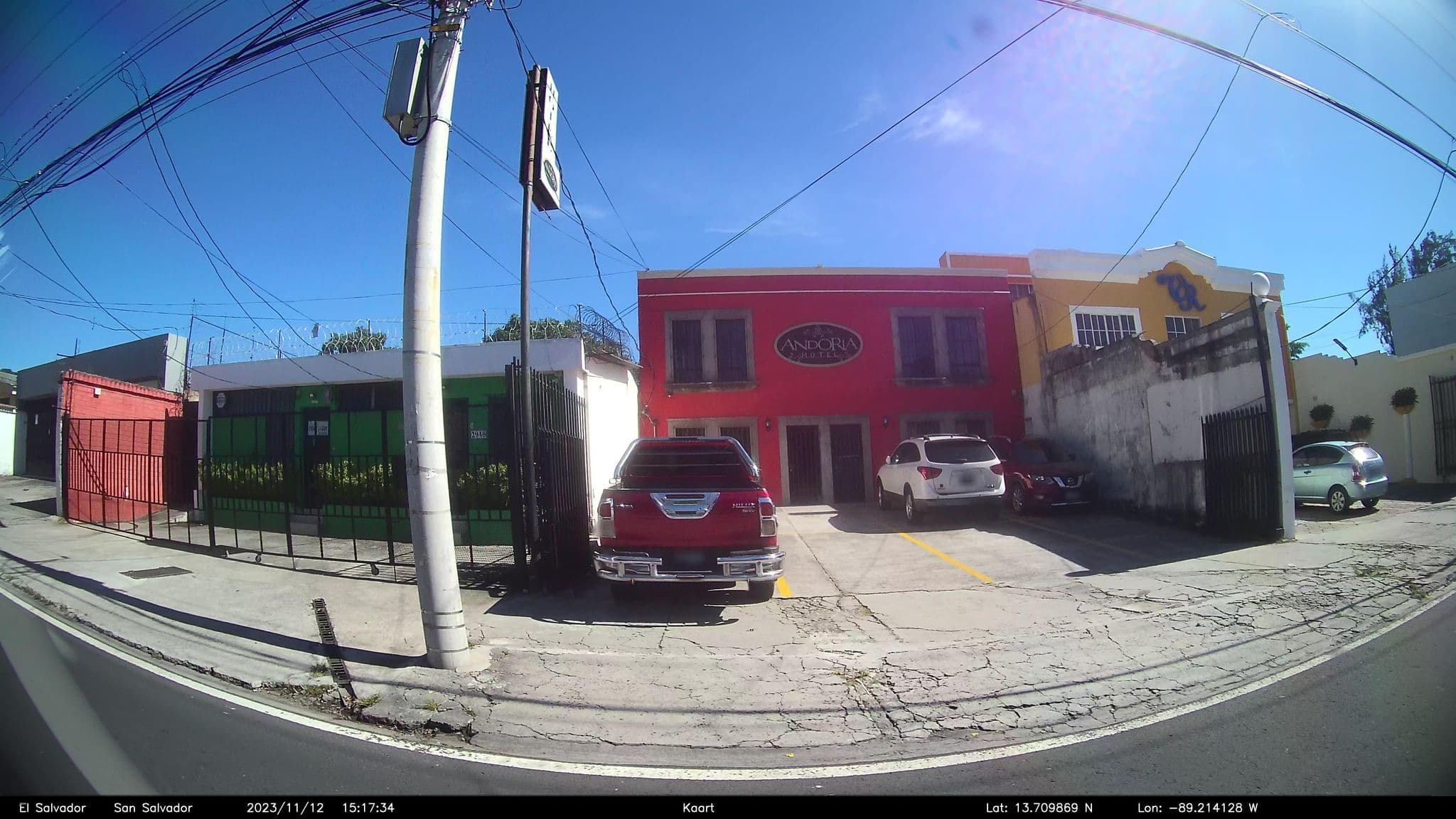 Street view near Hotel Good Luck, Ayutuxtepeque — © kaart_2 (CC BY-SA · Mapillary)