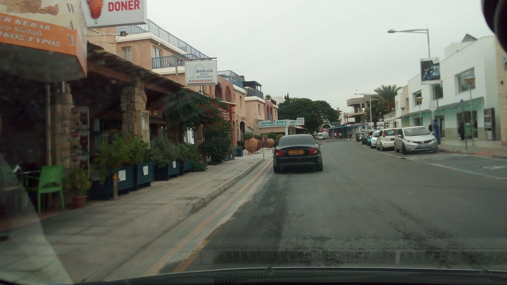 Street view near Basilica Holiday Resort, Paphos — © stpkyriakou (CC BY-SA · Mapillary)