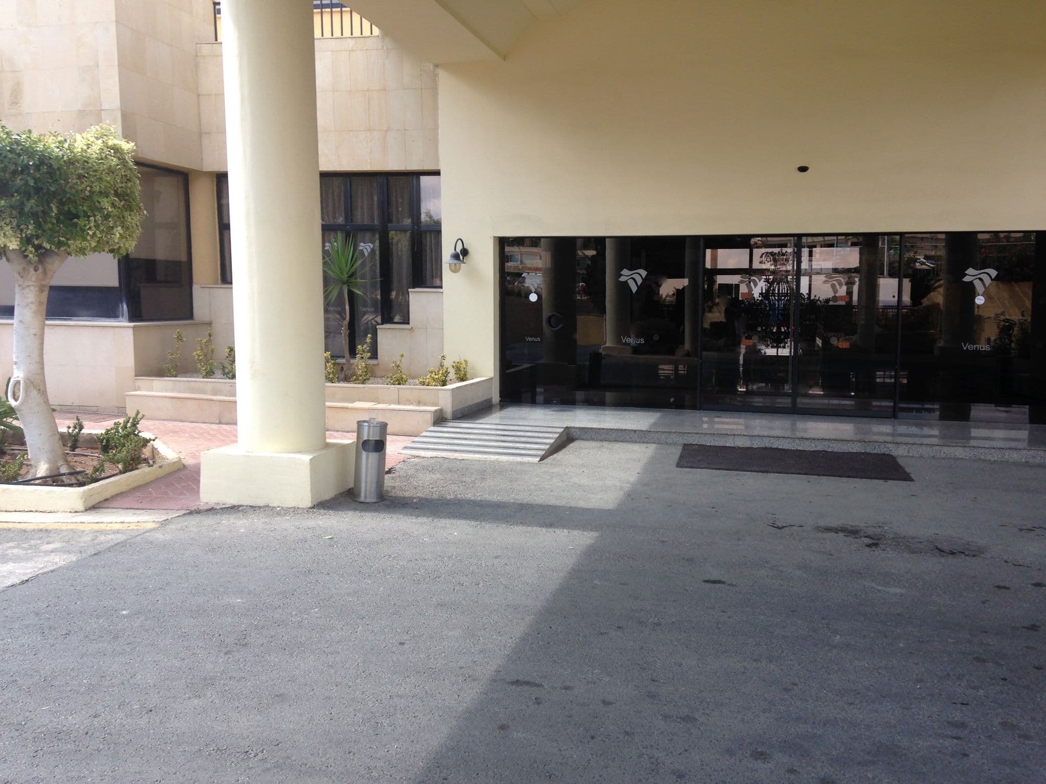 Street view near Venus Beach Hotel Paphos, Paphos — © vlish (CC BY-SA · Mapillary)