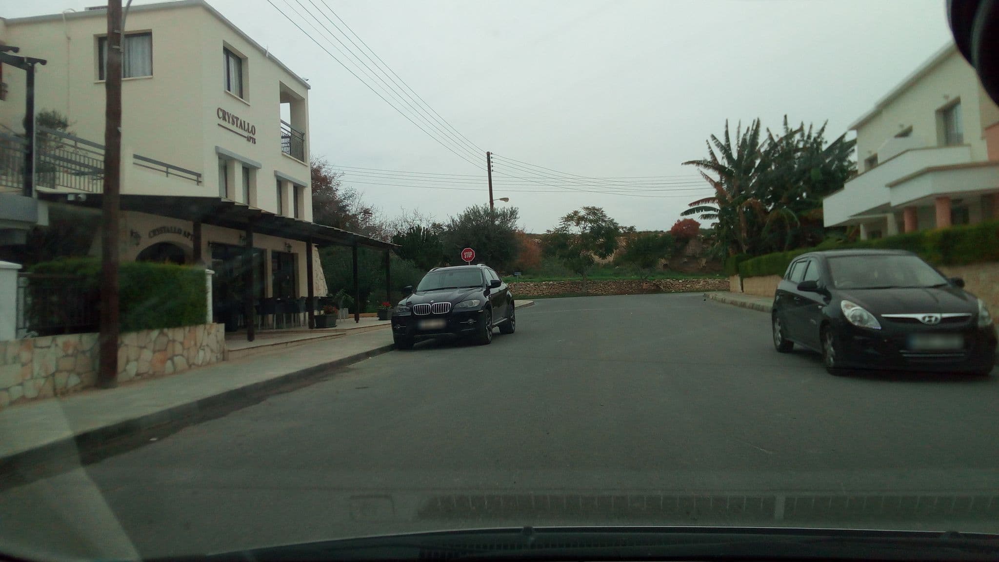 Street view near crystallo, Paphos — © stpkyriakou (CC BY-SA · Mapillary)