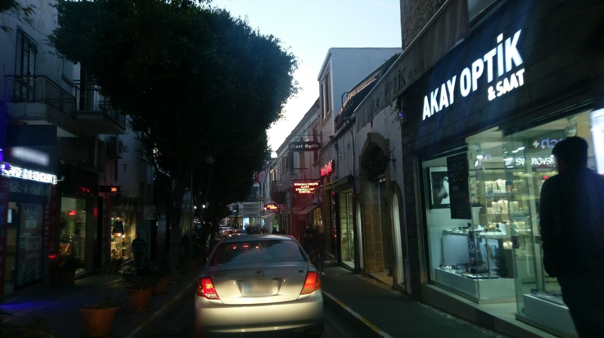 Street view near Avenue Hotel & Restaurant, Kyrenia — © ozkanilyasaksu (CC BY-SA · Mapillary)